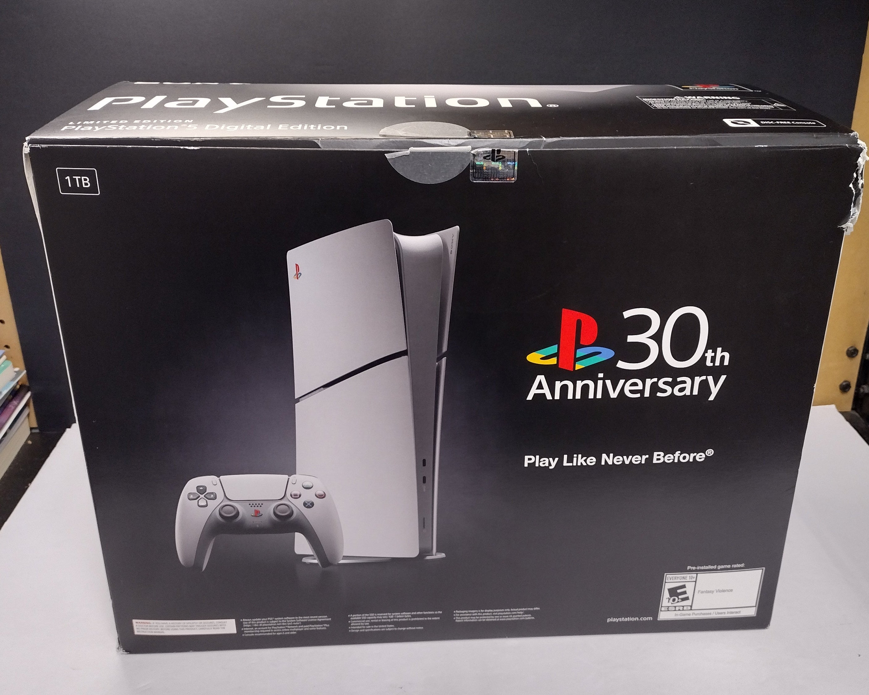 PlayStation 5 30th Anniversary Collector’s Packaging & Inserts Set (Box & Inserts Only – No Console/Hardware)