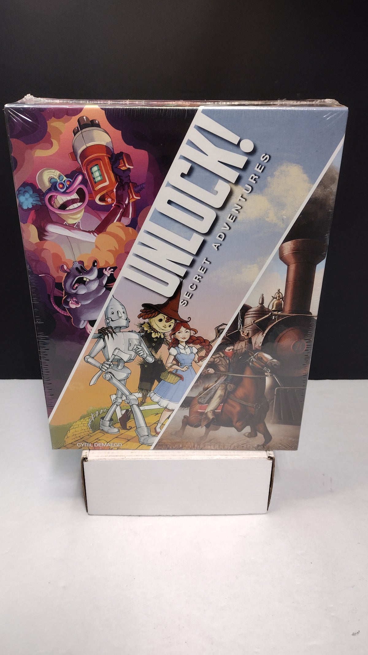 Unlock! Secret Adventures Escape Room Board Game 3-in-1 Box Set New Sealed