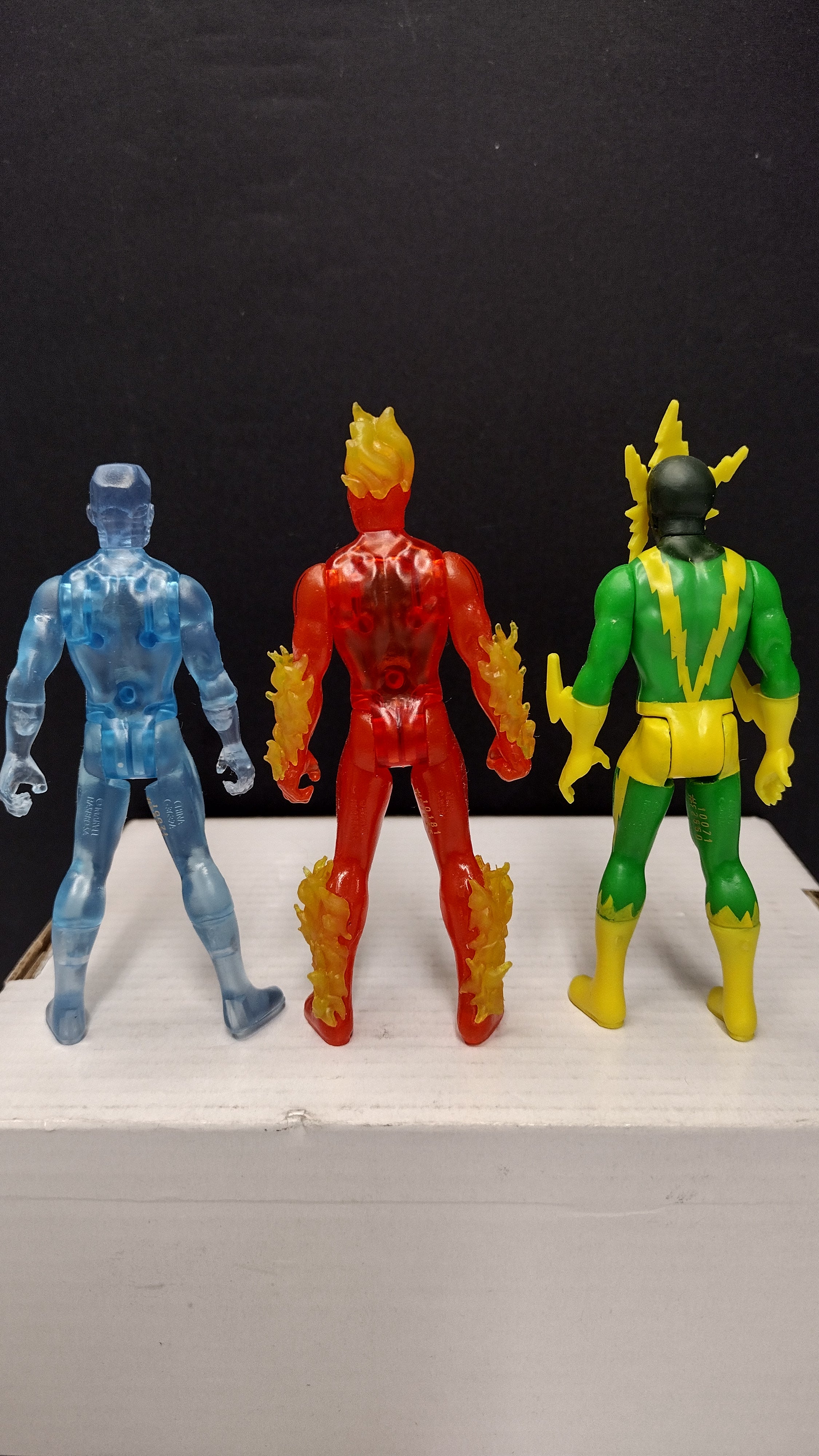 Marvel Legends Retro Collection – Lot A- Electro, Iceman and Human Torch (Loose)