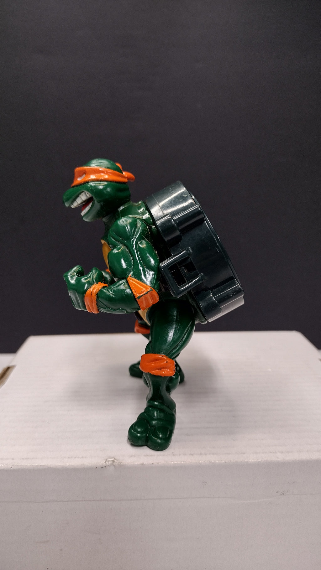 Vintage 1991 Playmates TMNT Talkin' Michelangelo Action Figure (Incomplete / Loose)