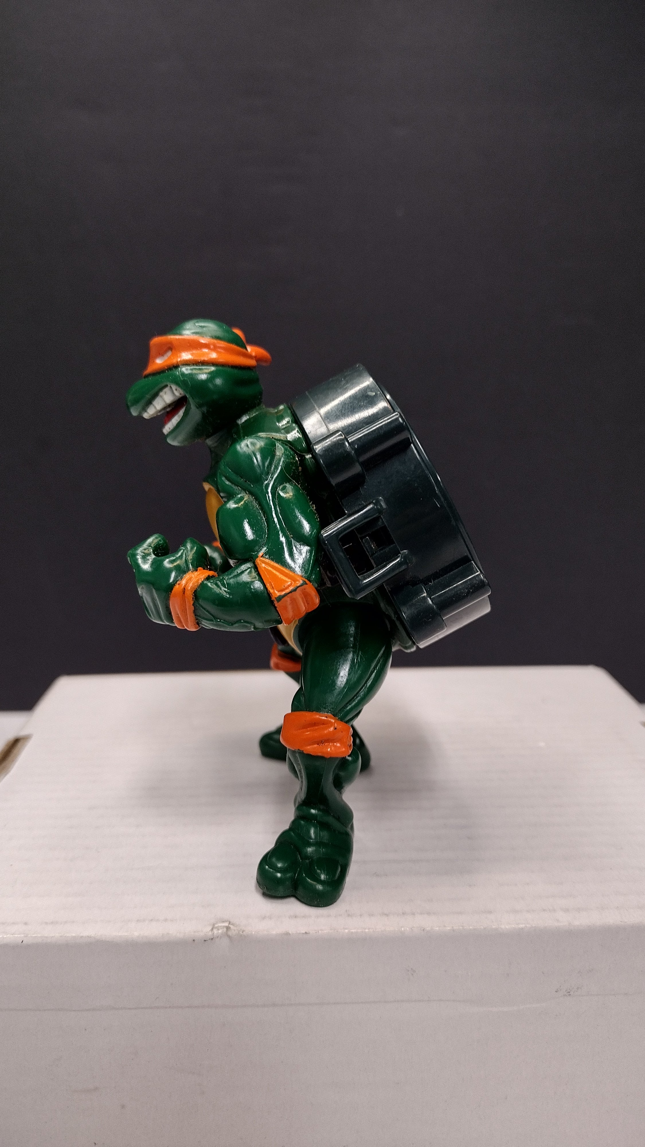 Vintage 1991 Playmates TMNT Talkin' Michelangelo Action Figure (Incomplete / Loose)