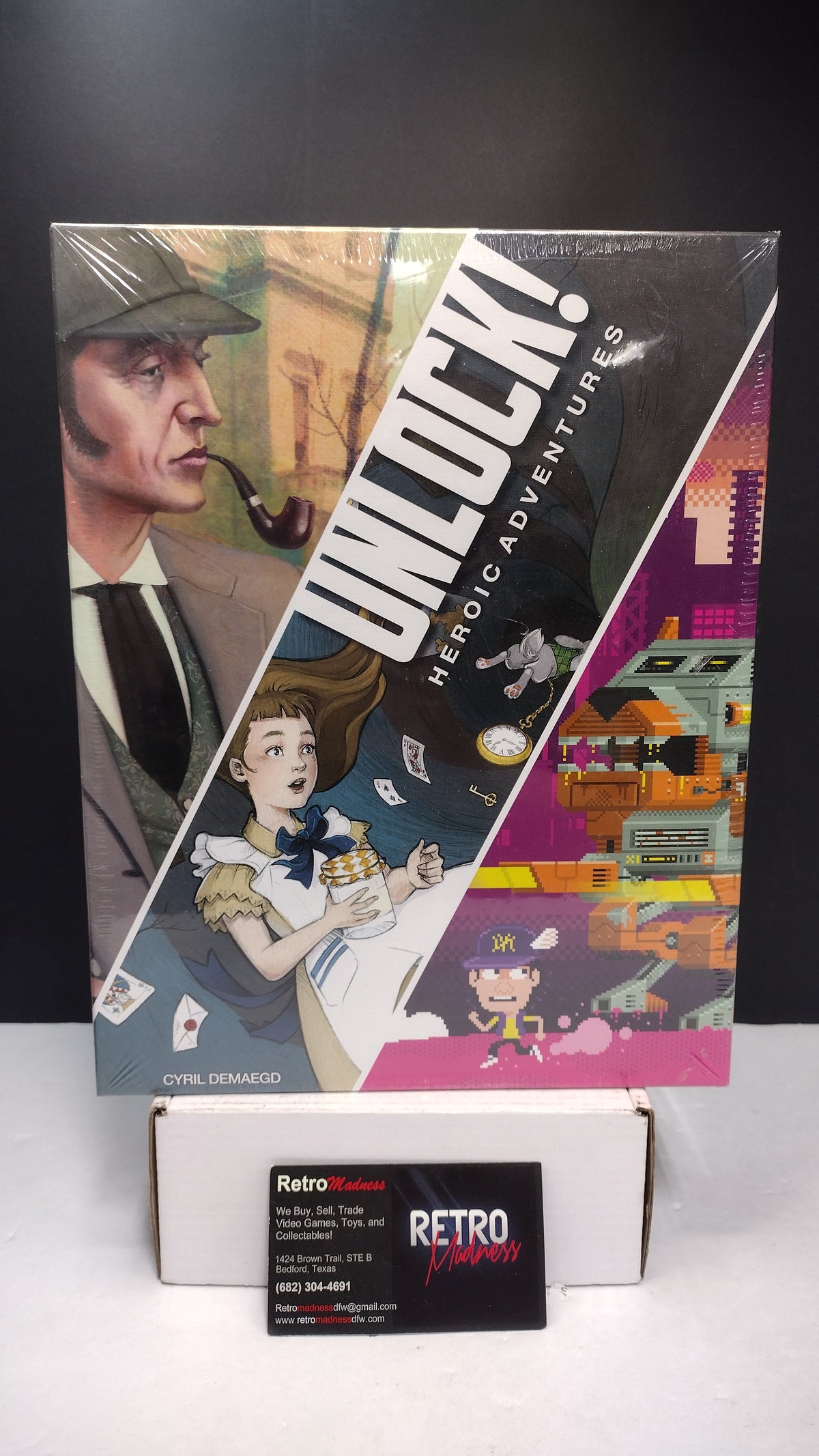 Unlock! Heroic Adventures Escape Room Board Game 3-in-1 Box Set New Sealed