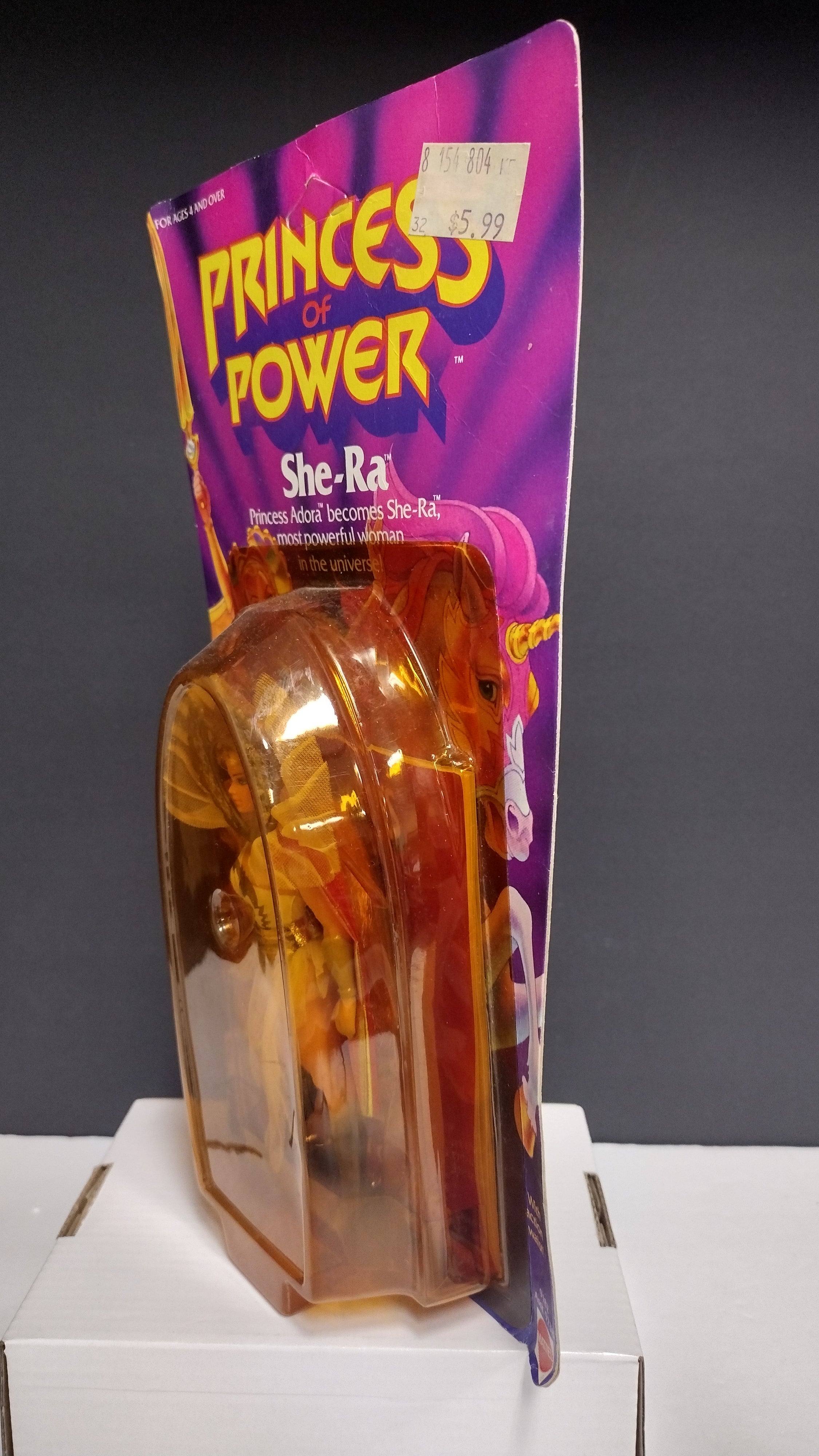 Vintage 1984 She-Ra: Princess of Power – She-Ra Action Figure (NOC)
