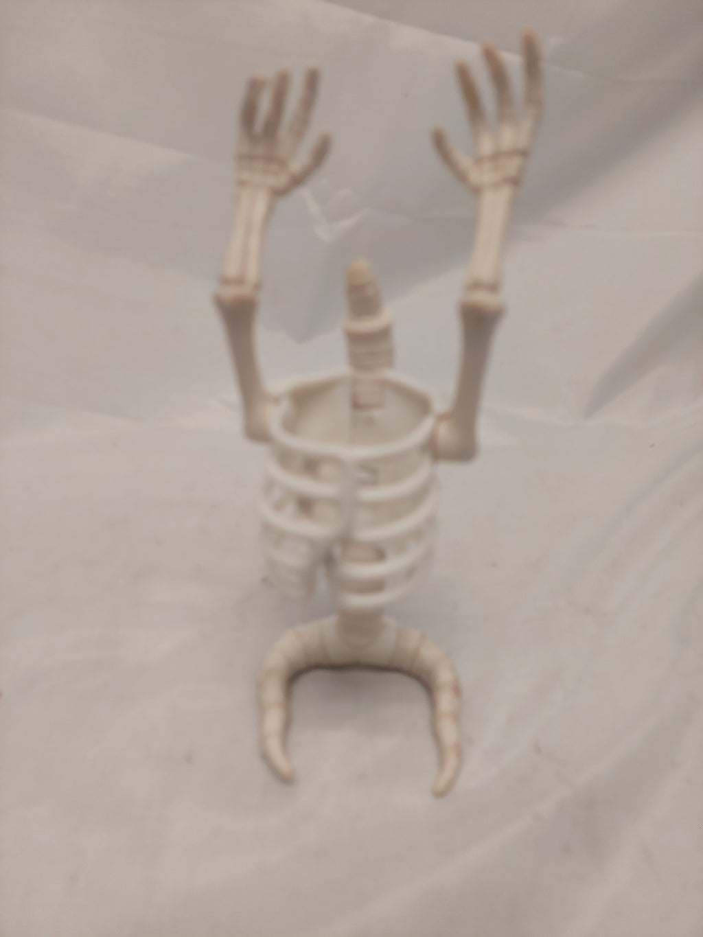 Vintage The Real Ghostbusters Bad To The Bone Skeleton Ghost Figure No Head