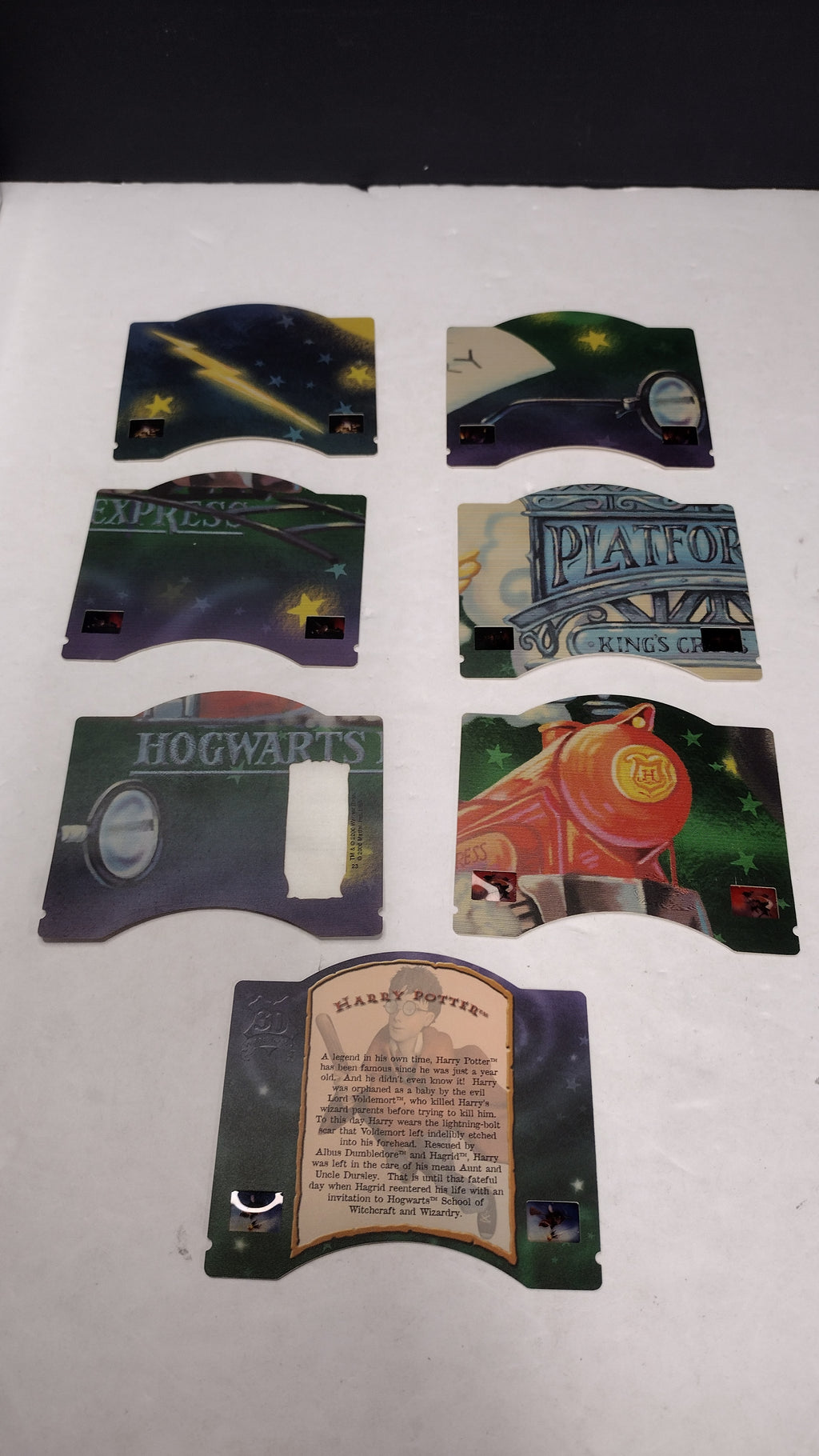Harry Potter View-Master 3D Viewer with 6 Film Reels & 1 Lenticular Card