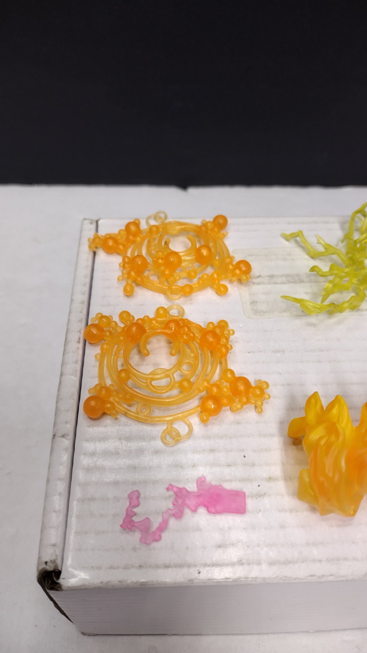 Marvel Legends Translucent Plastic Effect Parts Lot 8 Pieces