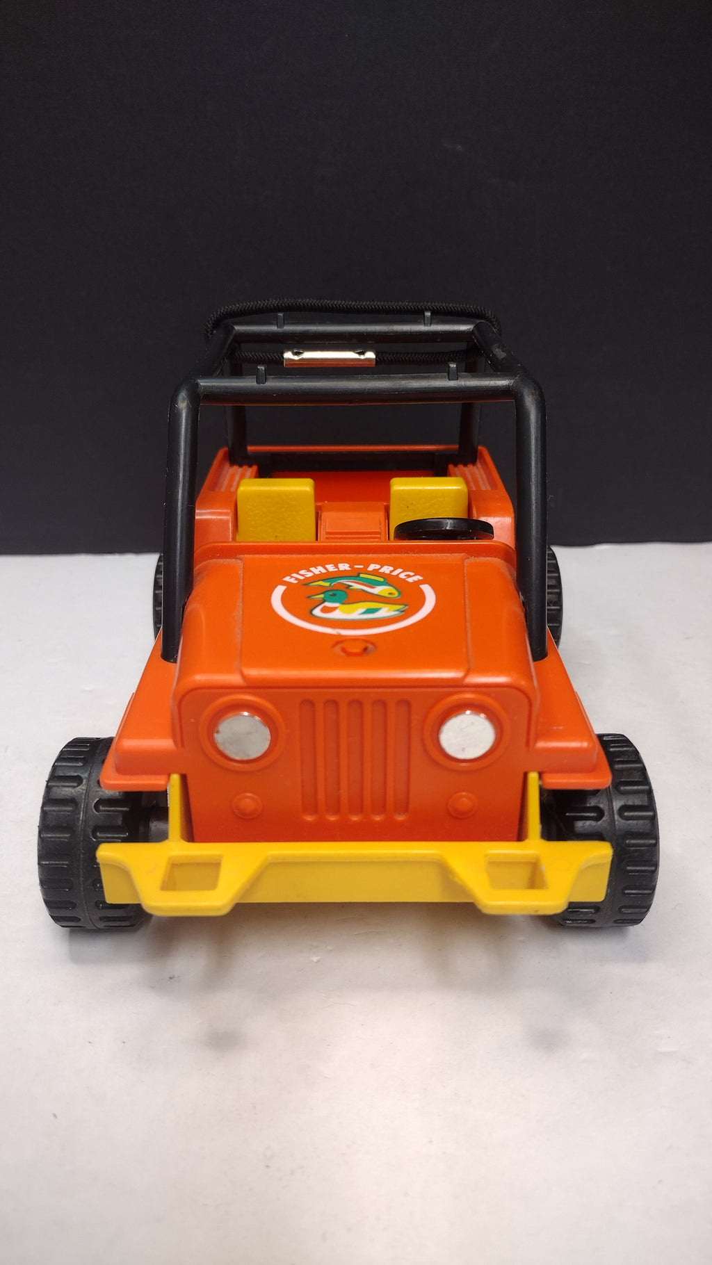 Fisher Price Adventure People Orange Northwoods Trailblazer Jeep 1977