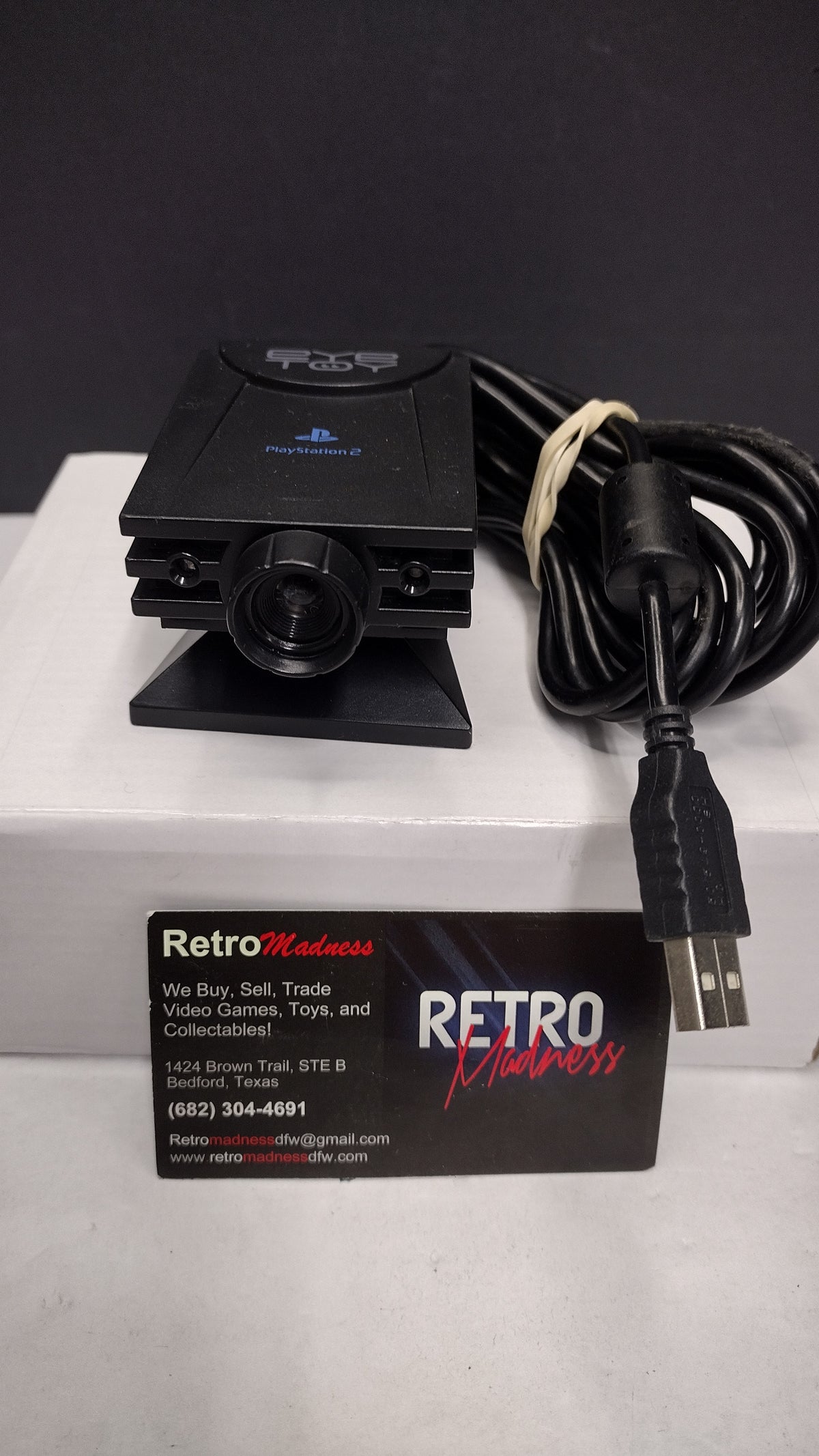 Sony OEM PlayStation 2 EyeToy Play 2 Camera USB Peripheral PS2 Tested