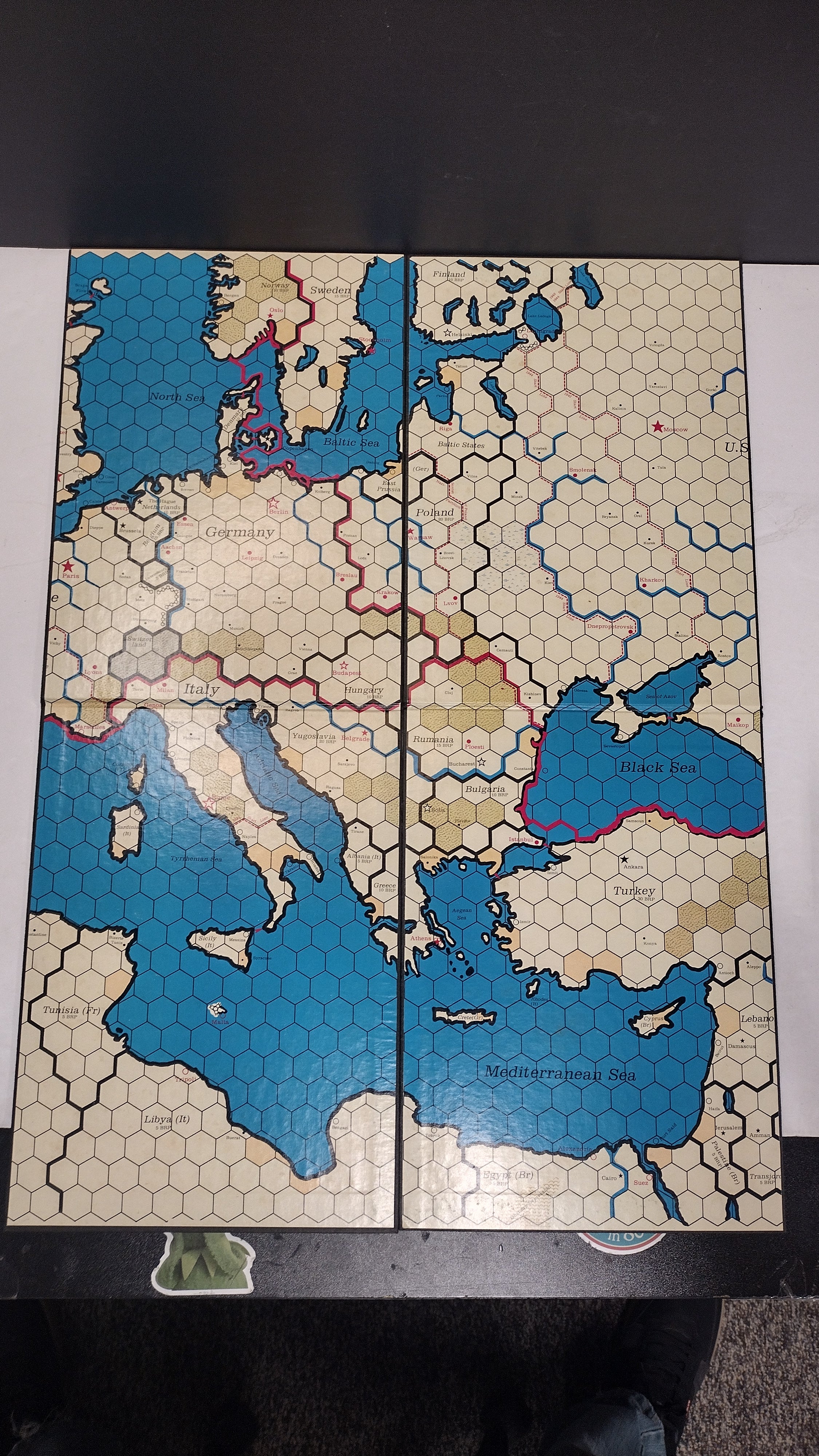 Vintage Avalon Hill Bookcase Game #813 – Rise and Decline of the Third Reich