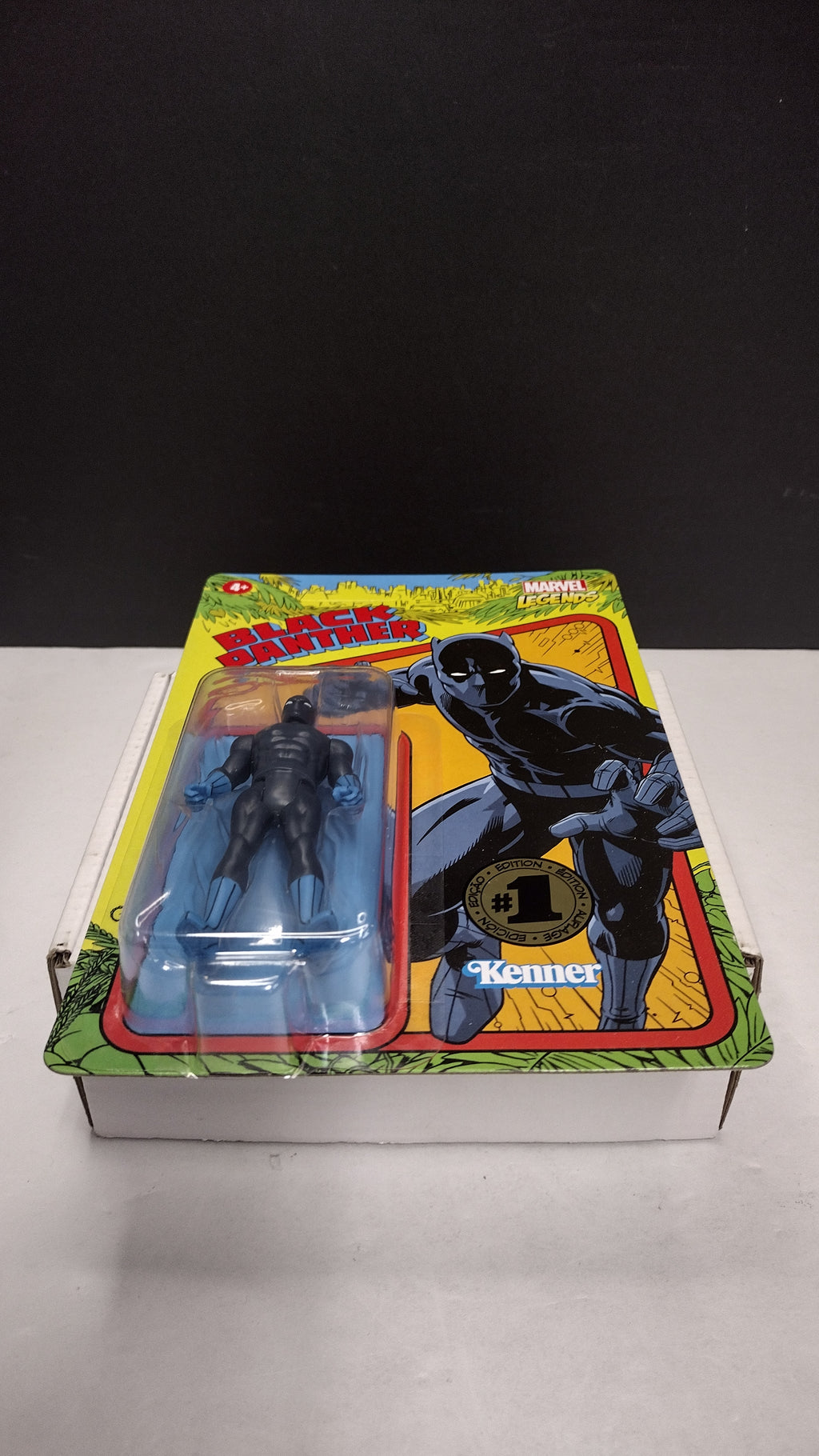 Hasbro Marvel Legends Retro 3.75-Inch Black Panther & Captain America 2-Pack NIB (Open Outer Box)