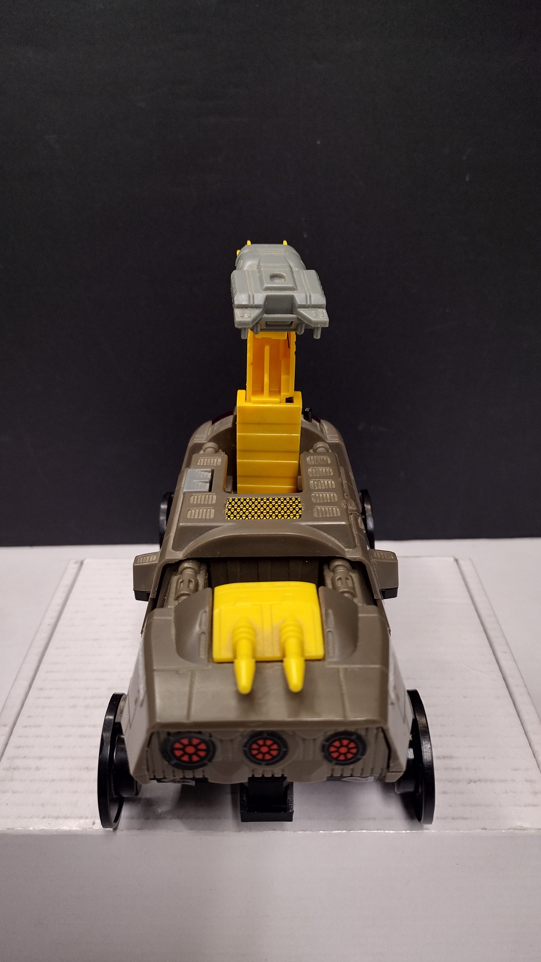 Vintage 1986 Coleco Starcom Shadow Raider Sneak Attack Vehicle (Incomplete / Mechanics Work)
