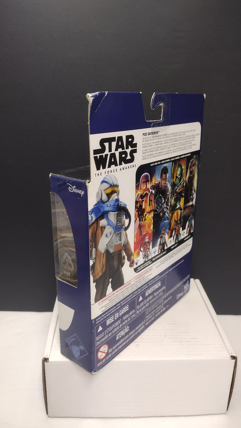 Star Wars: The Force Awakens – Poe Dameron (Desert Mission) 3.75-Inch Action Figure with Snap-On Armor • Hasbro 2015 Sealed in Box