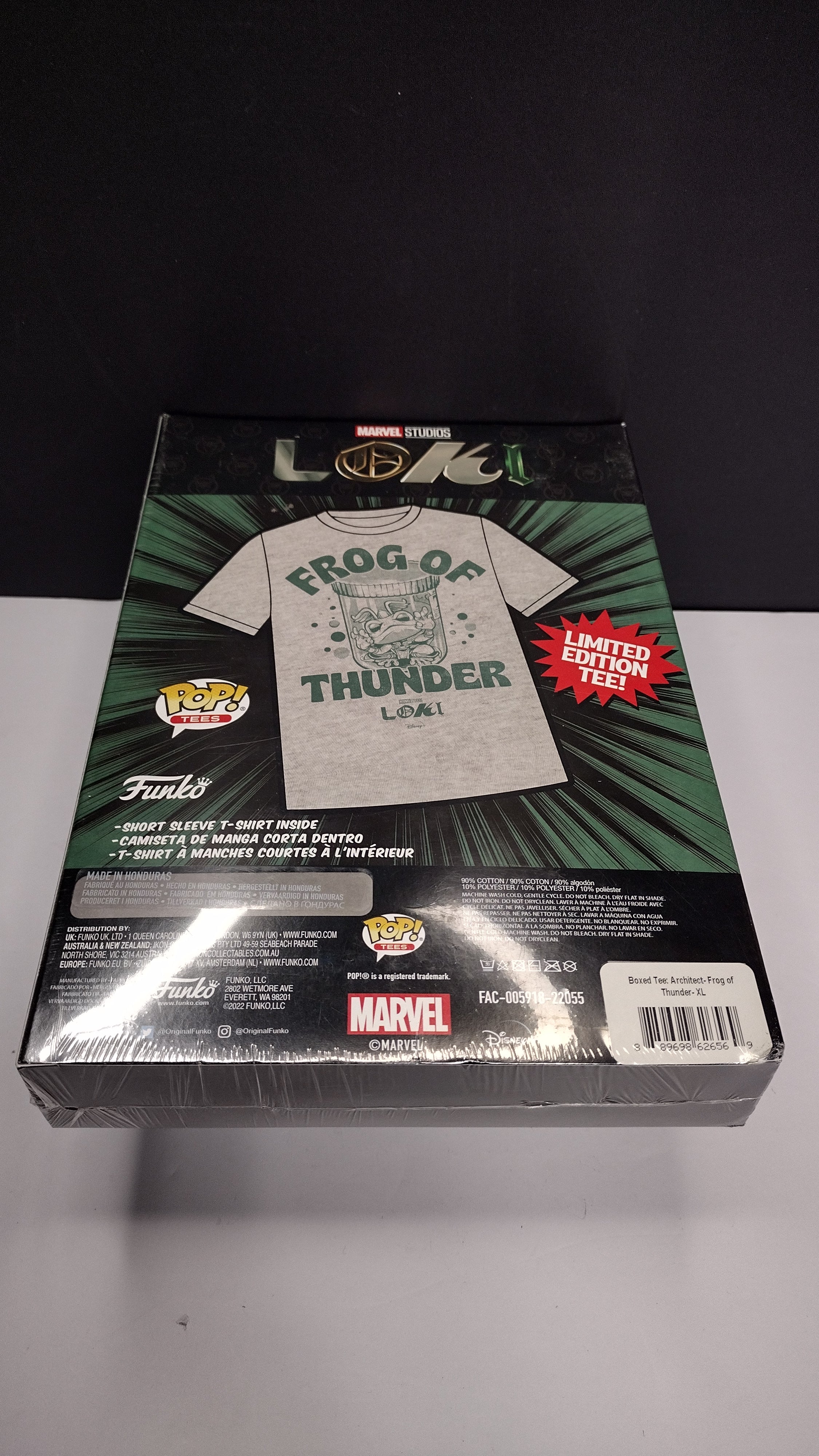 Funko Pop! Tees: Marvel Loki Premium T-Shirt – Size XL