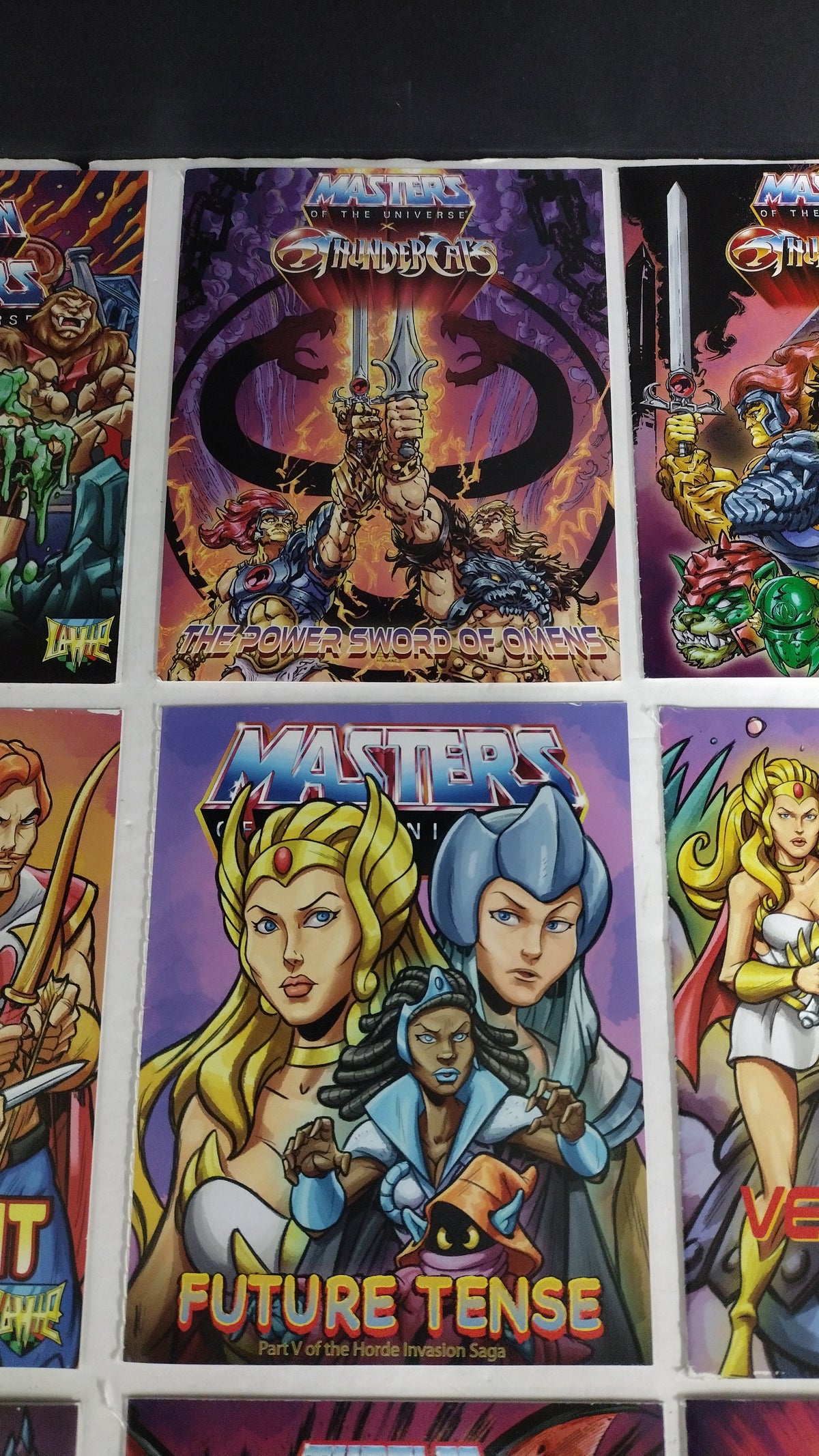 Masters of the Universe Modern Mini Comics Lot 9 TMNT Thundercats Transformers