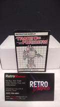 Vintage 1985 Original G1 Transformers Grapple Instruction Booklet