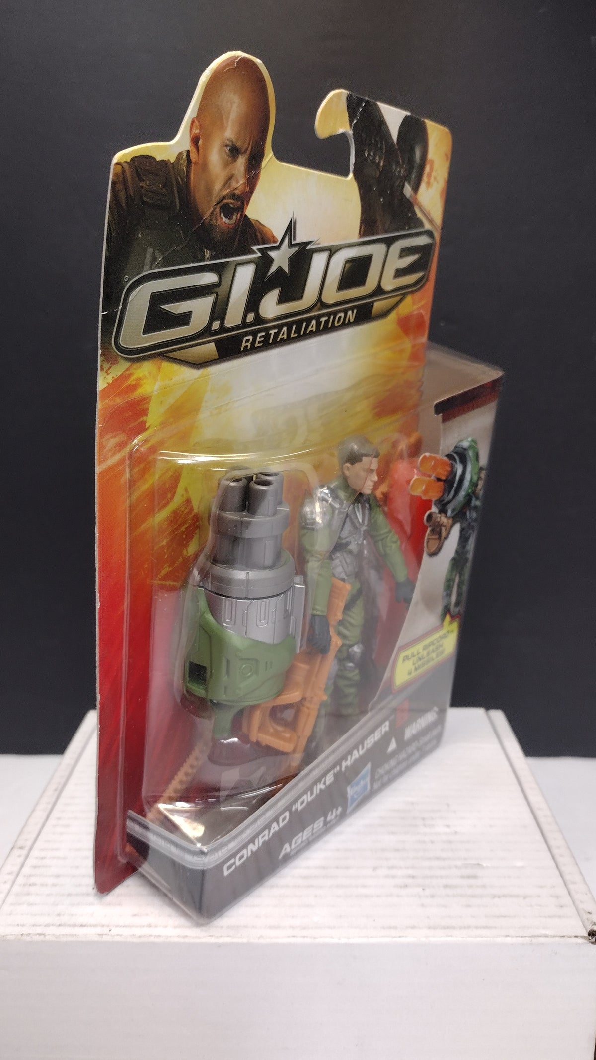 GI Joe Retaliation Conrad Duke Hauser 2011 Hasbro 3.75 Figure Sealed