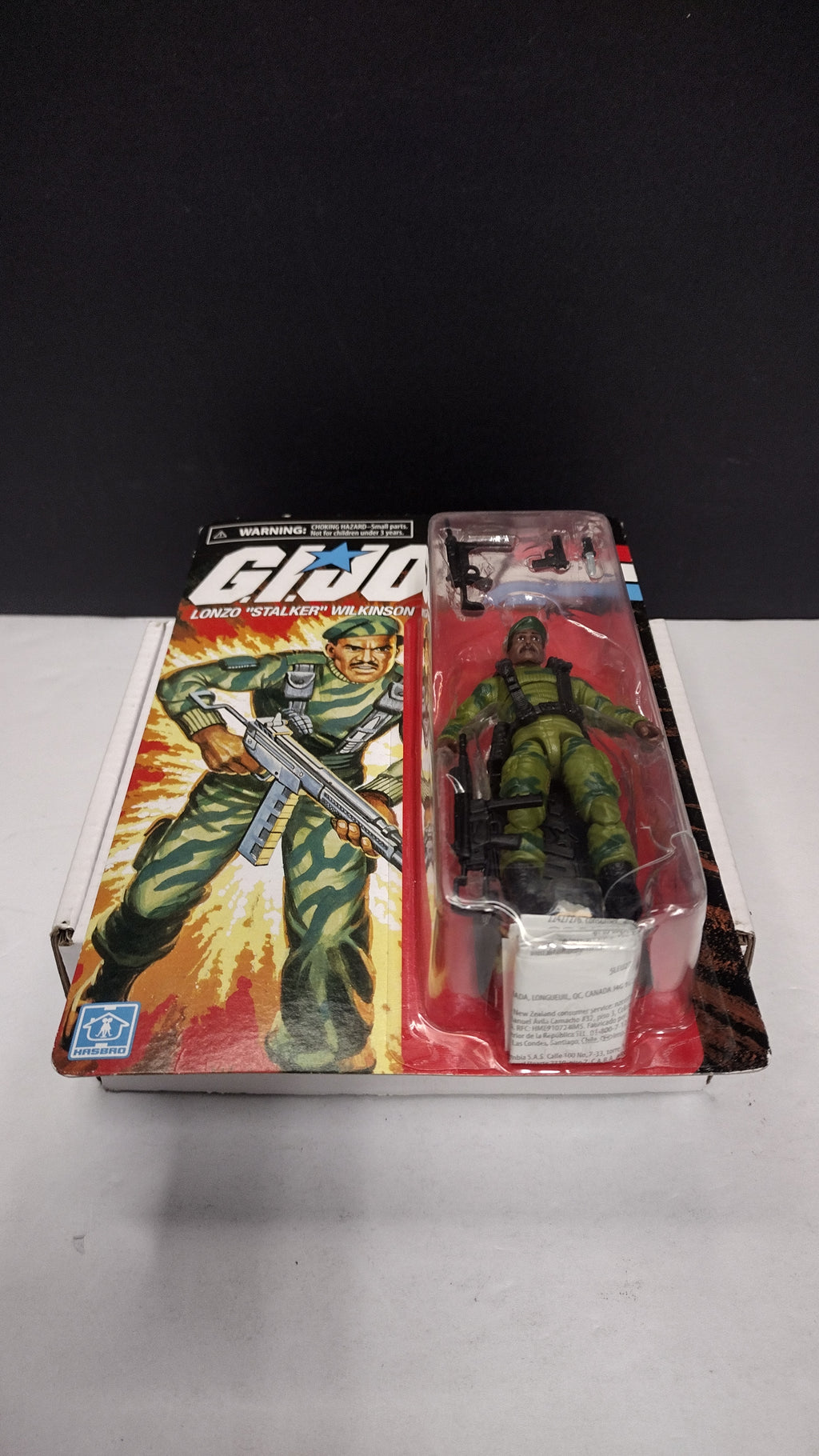 Hasbro GI Joe Retro Lonzo Stalker Wilkinson Figure Walmart Exclusive- Sealed