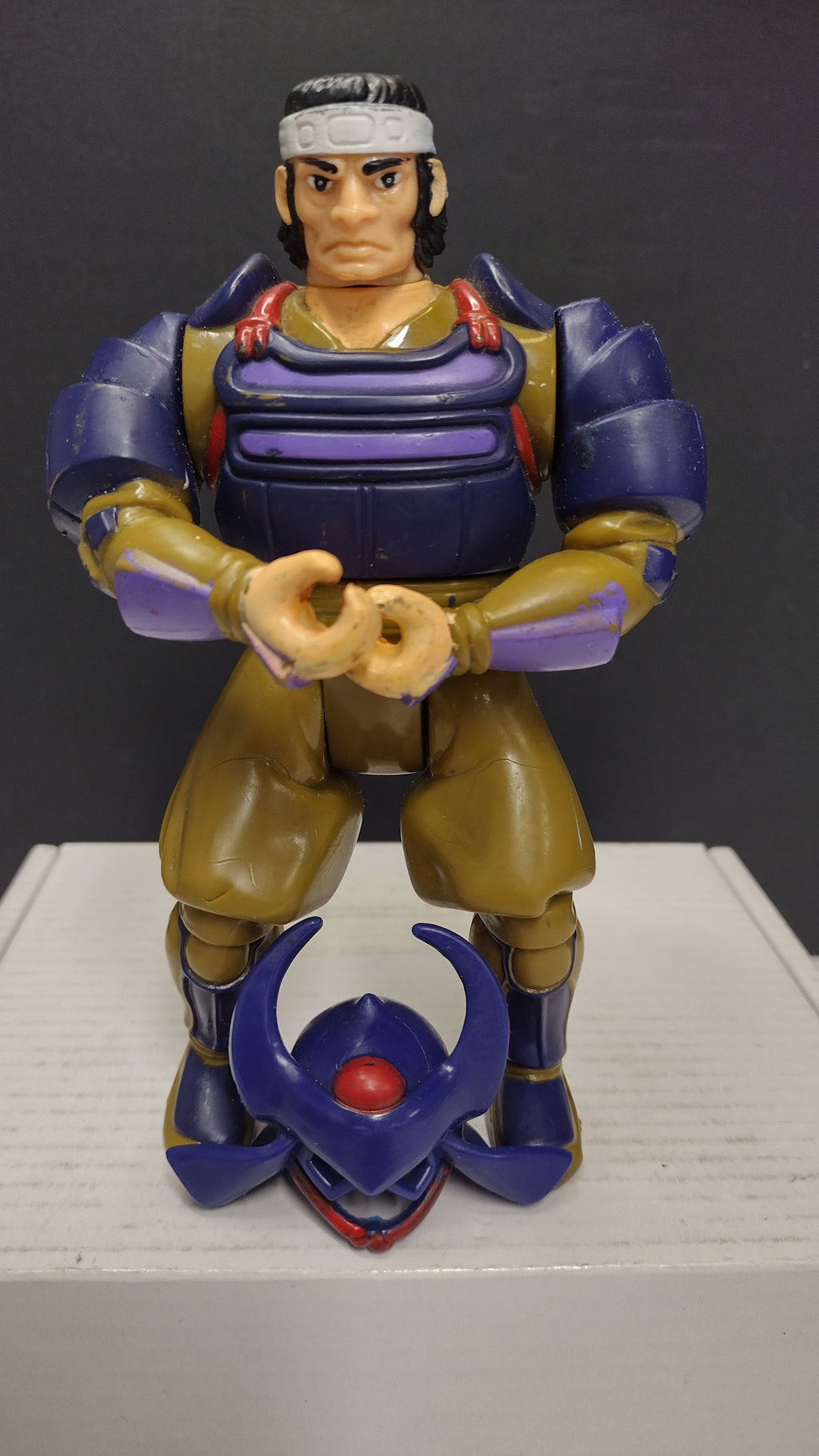 Vintage 1986 LJN ThunderCats Hachiman Action Figure (Loose / With Helmet)