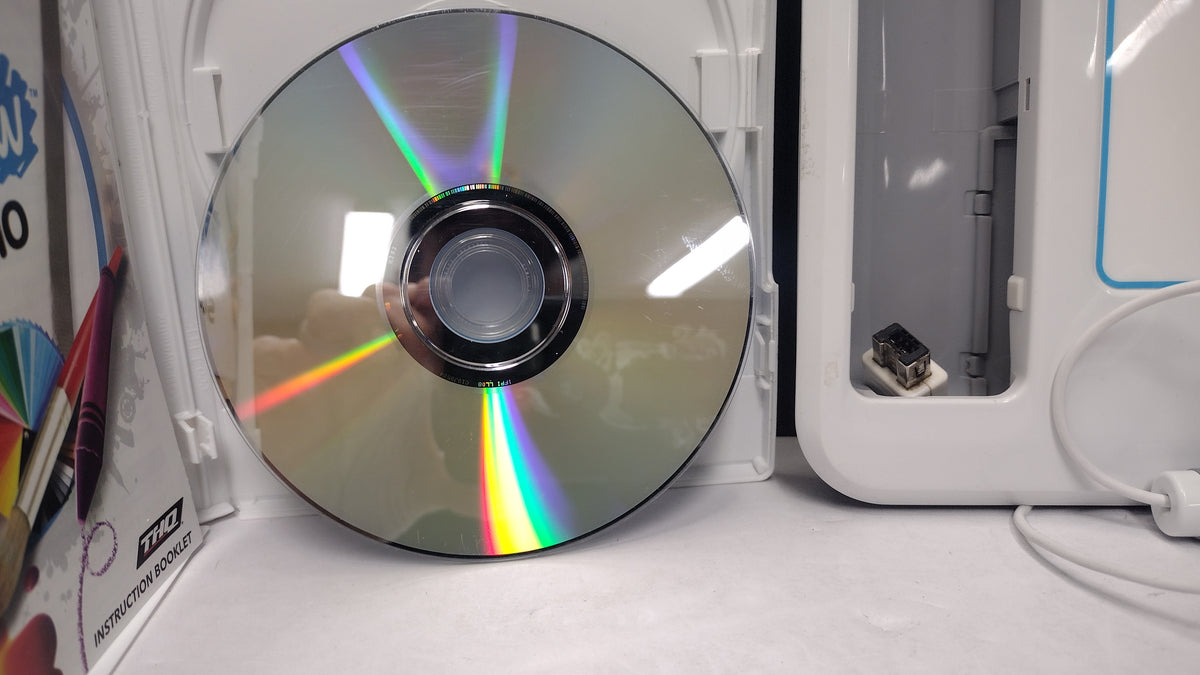 Nintendo Wii uDraw Game Tablet with uDraw Studio Game Disc- Tested and Works
