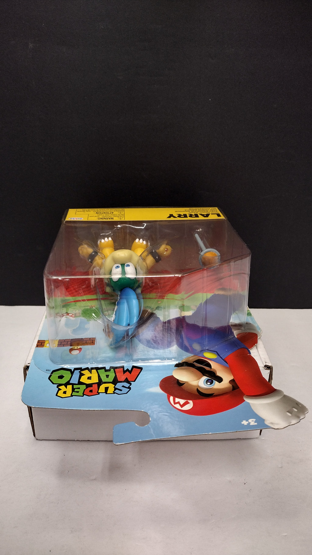 JAKKS Pacific World of Nintendo 4" Larry Koopa Action Figure with Wand