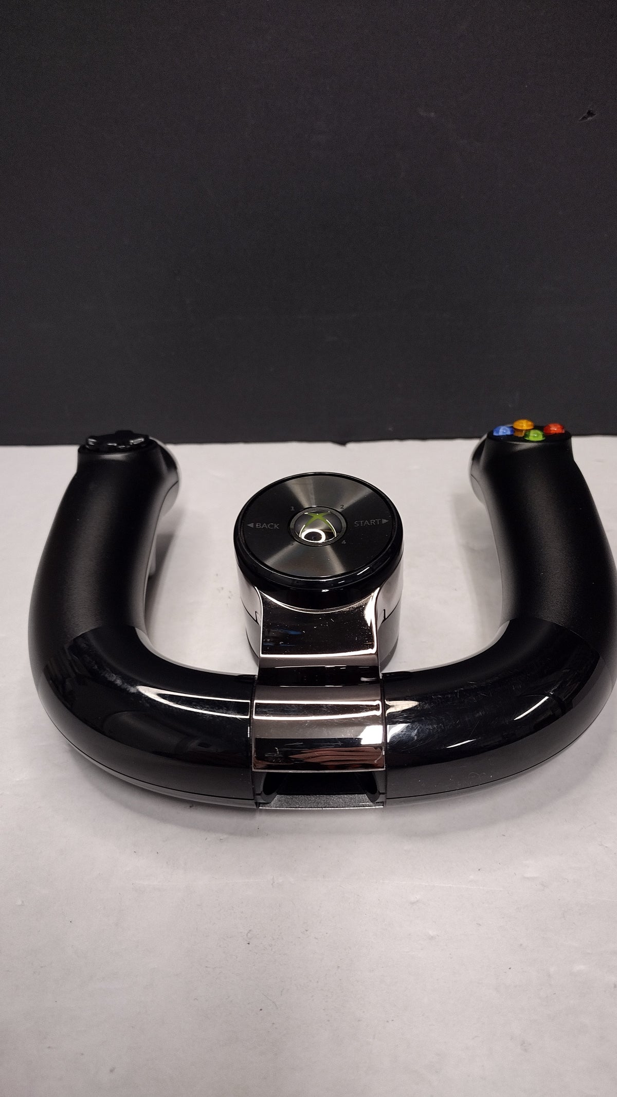 Microsoft Xbox 360- Wireless Speed Wheel Controller Model 1470- Tested Works