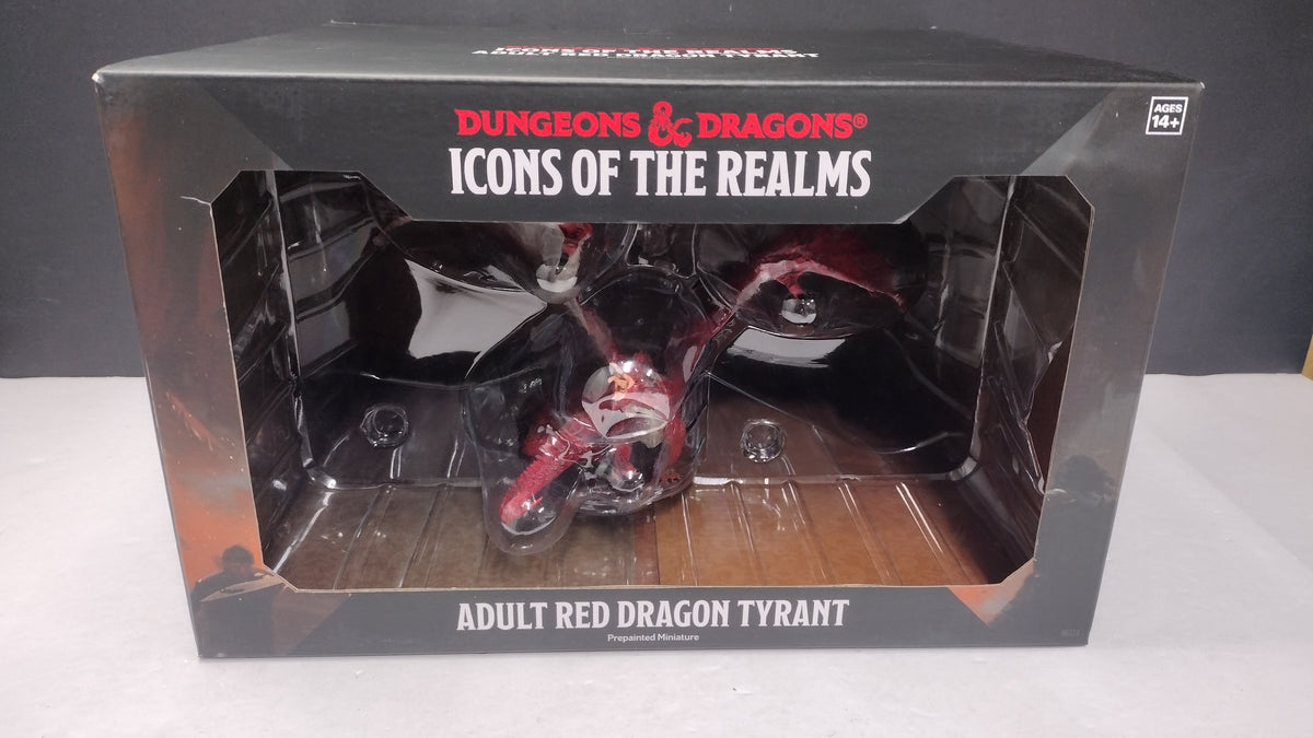 D&D Icons of the Realms Adult Red Dragon Tyrant Figure WizKids Sealed
