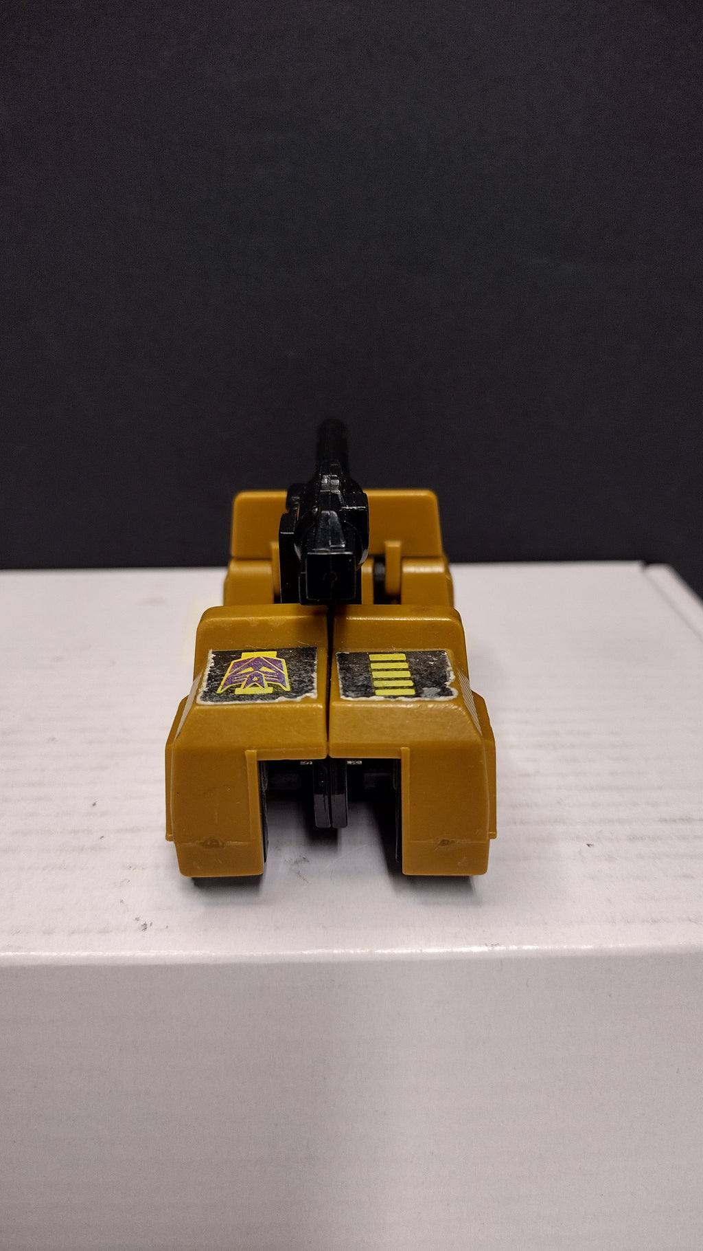 Vintage 1986 G1 Transformers: Combaticon Swindle Action Figure – Loose with Large Scatter Blaster Weapon (Decepticon Bruticus Team)