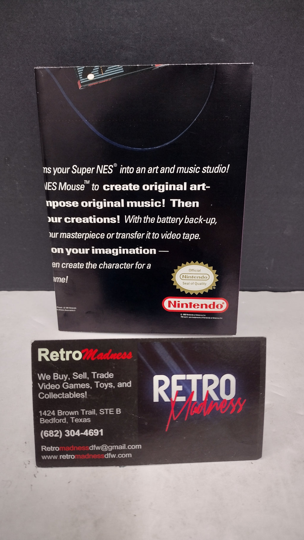 Vintage 1993 Nintendo Star Fox Super Power Club Double-Sided Poster OEM