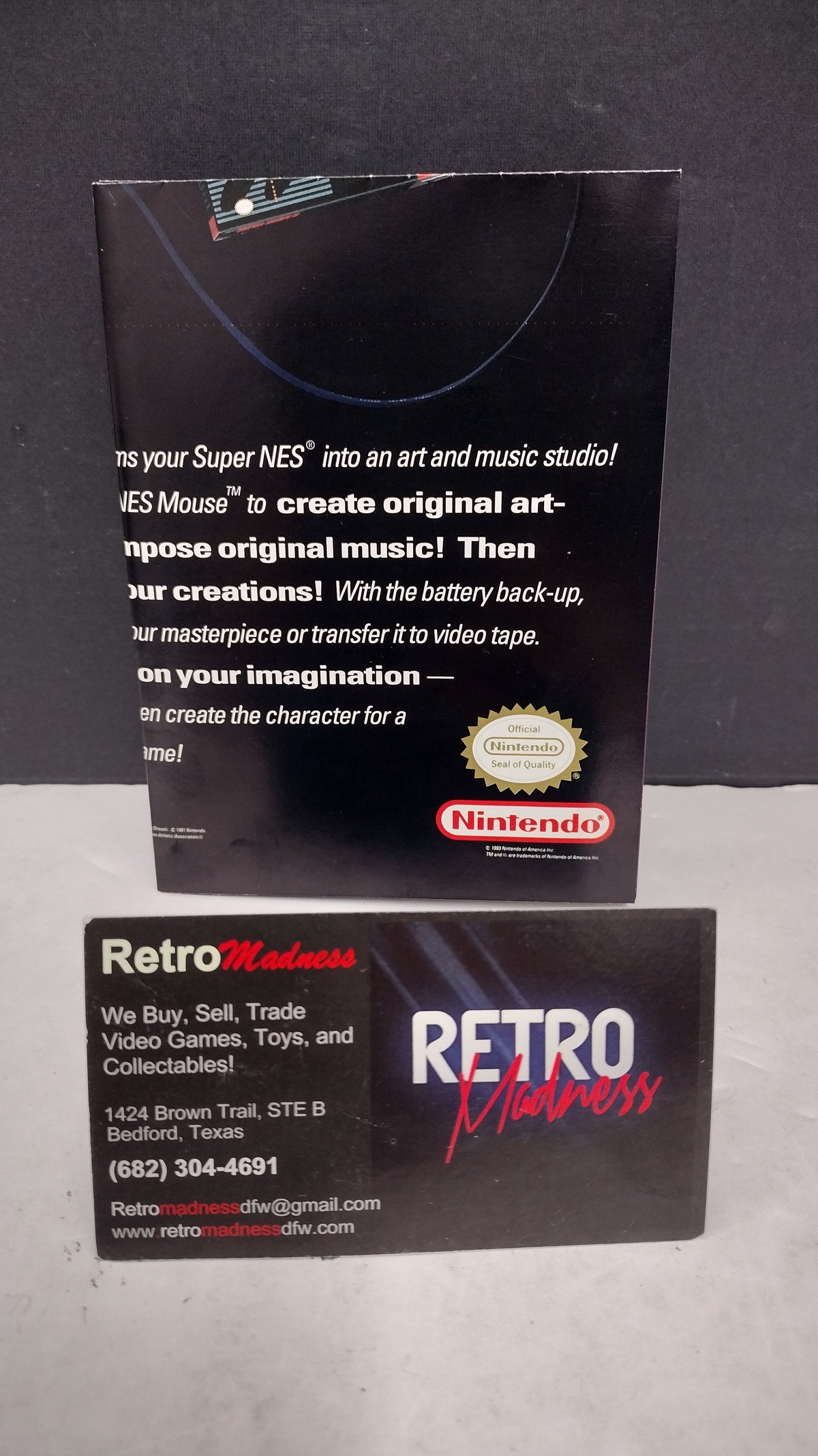 Vintage 1993 Nintendo Star Fox Super Power Club Double-Sided Poster OEM