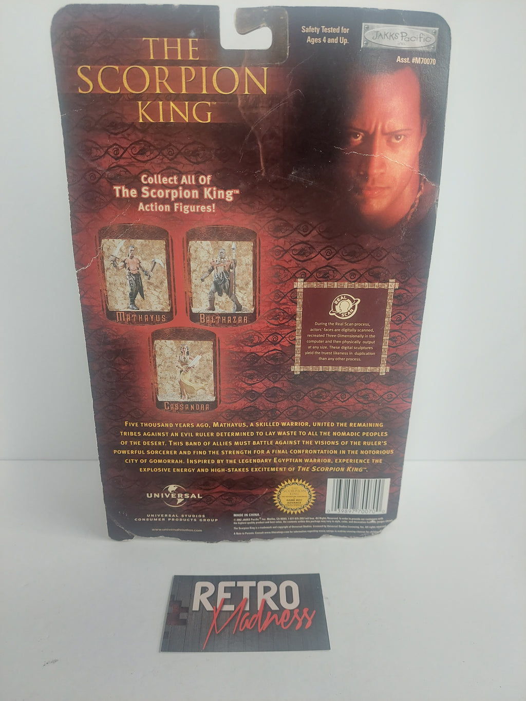 The Scorpion King Mathayus Figure