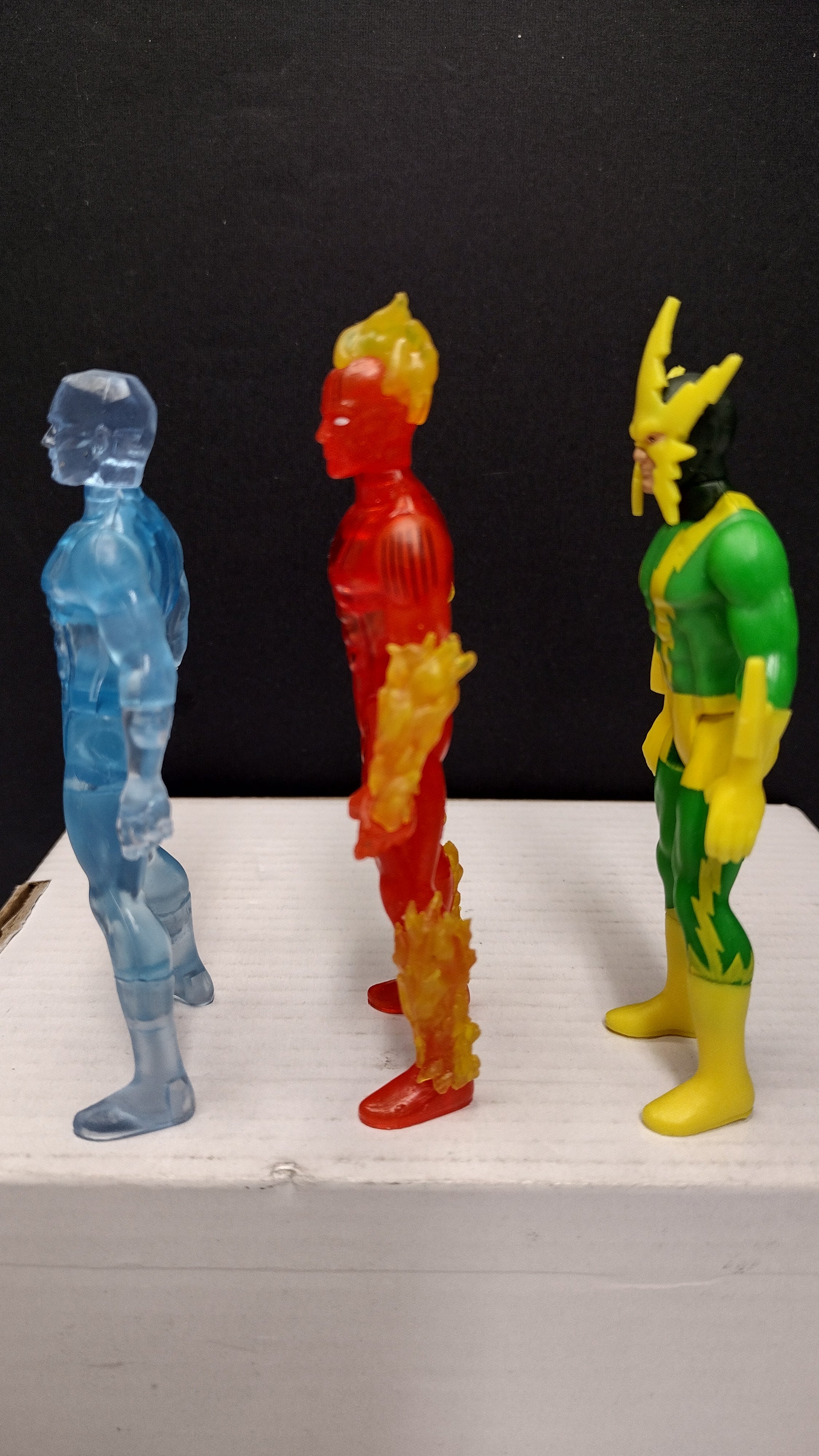 Marvel Legends Retro Collection – Lot A- Electro, Iceman and Human Torch (Loose)