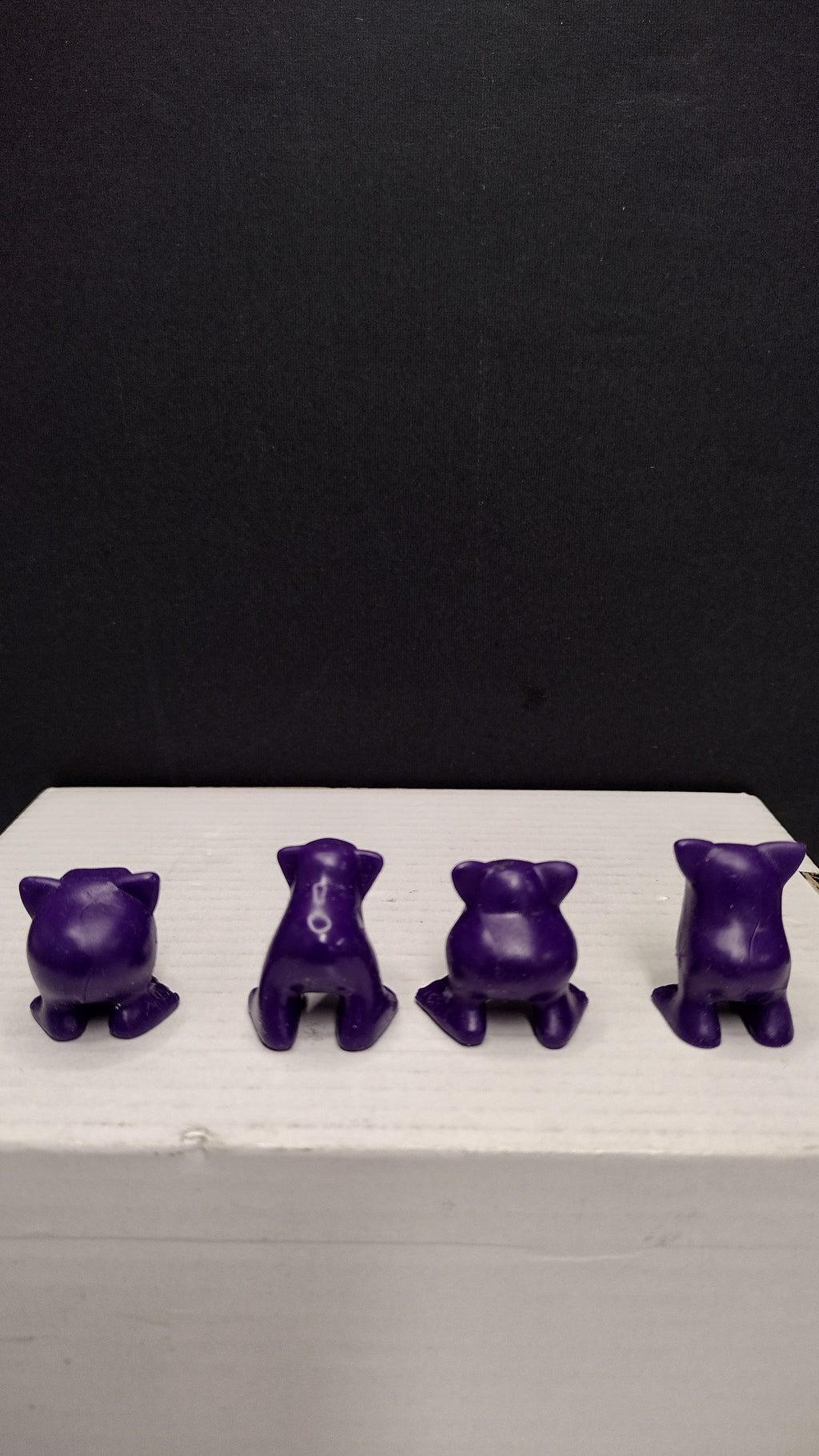 Toyfinity Mordles: Solid Purple Edition – Lot A of 4 Figures (Loose)
