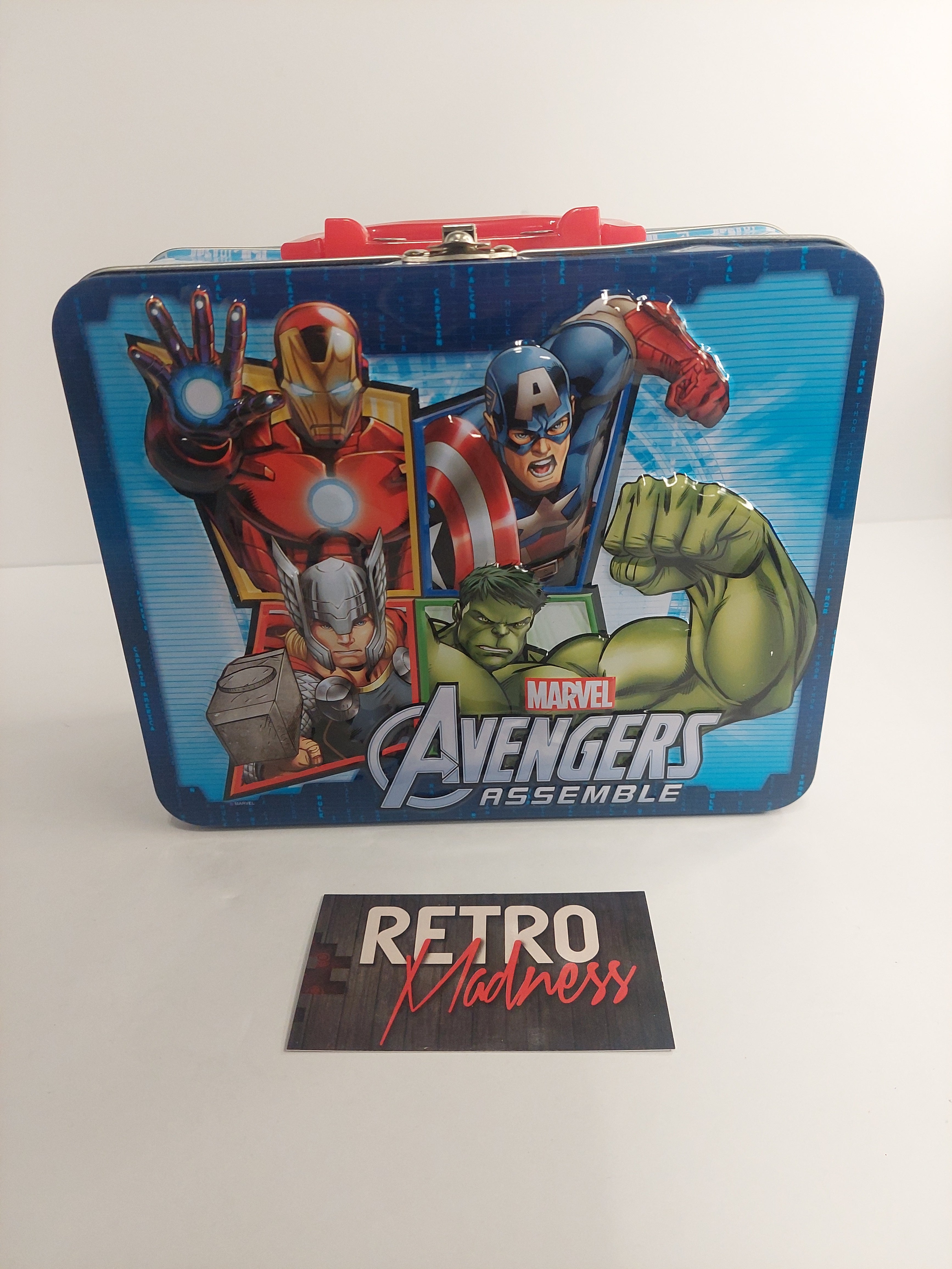 Marvel Avengers Assemble Collectible Tin Metal Lunch Box