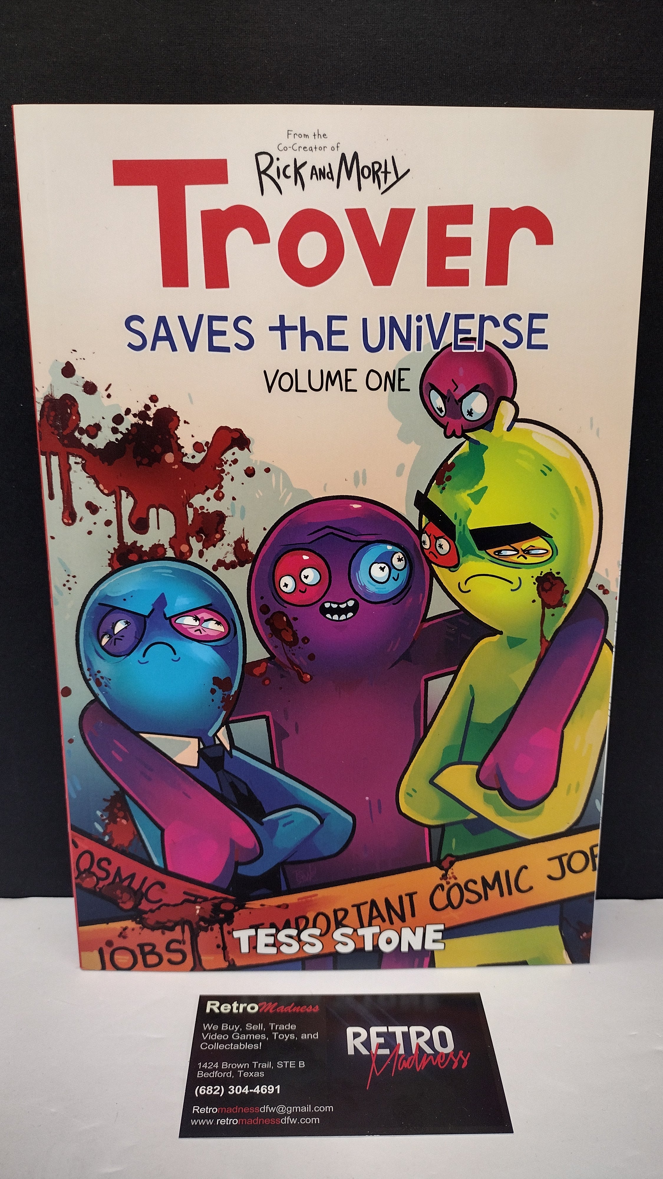 (MATURE) Trover Saves The Universe Vol 1 by Tess Stone – New Paperback