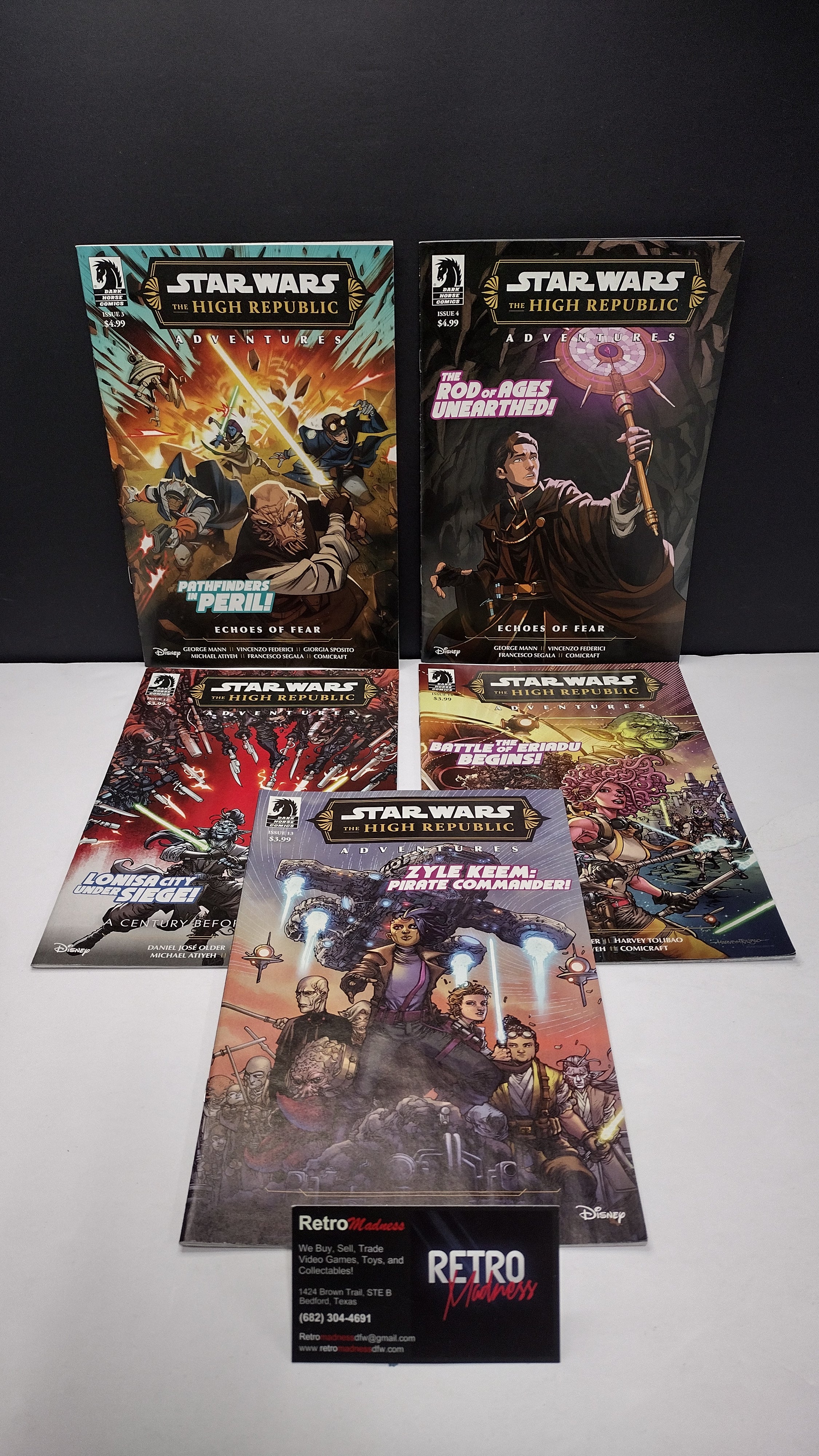 Star Wars Modern Era Lot – 5 Book Set - Lot C (Brand New / Unread)