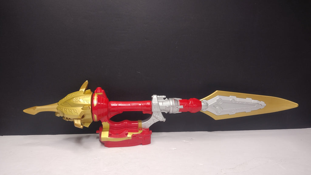 Power Rangers Megaforce Deluxe Ultra Dragon Sword (Bandai 2013 - Untested Loose Roleplay Weapon)