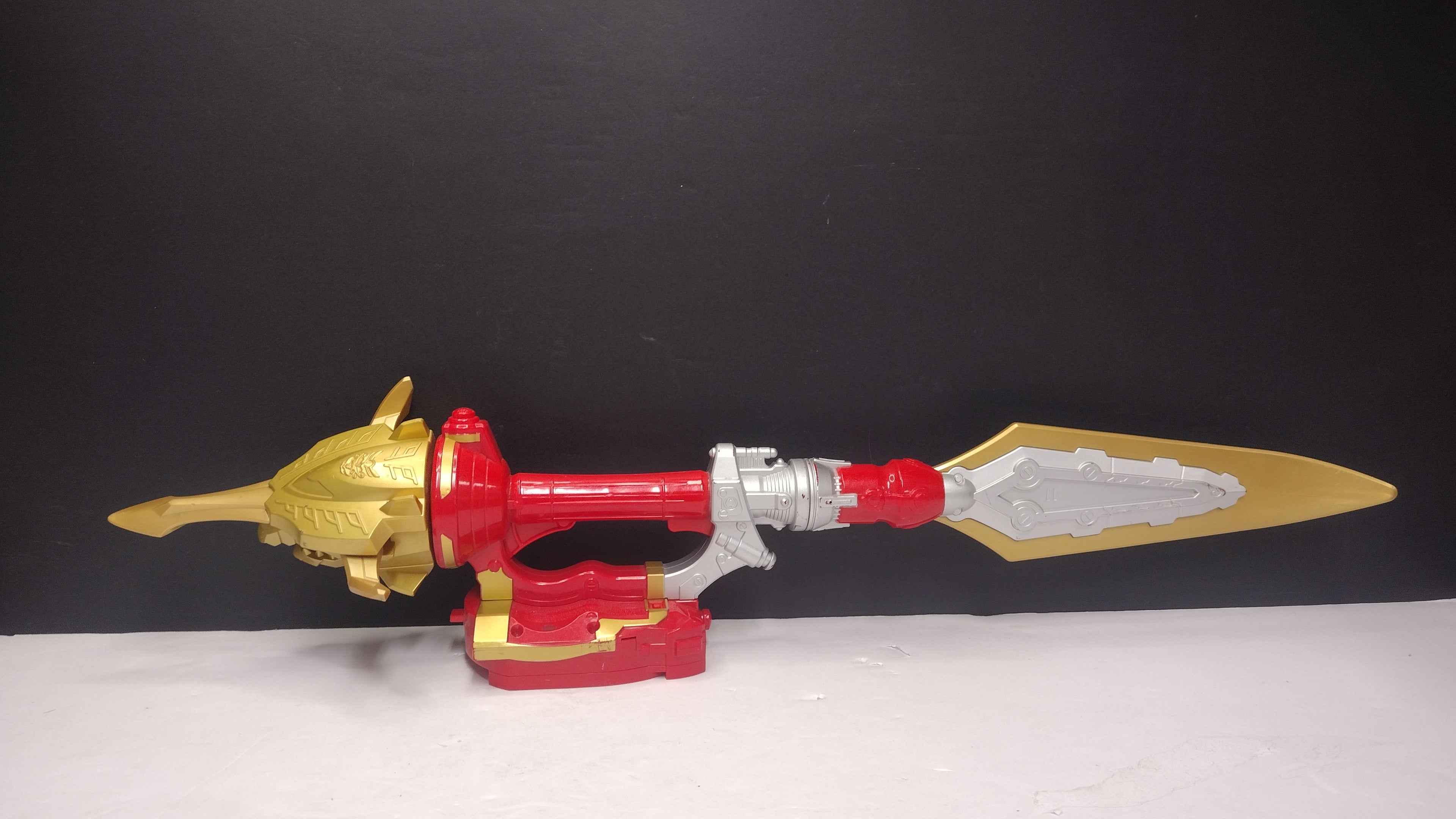 Power Rangers Megaforce Deluxe Ultra Dragon Sword (Bandai 2013 - Untested Loose Roleplay Weapon)