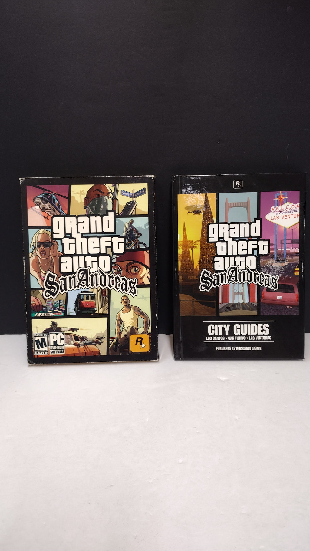 Grand Theft Auto San Andreas City Guides Strategy Book NO CD-ROM