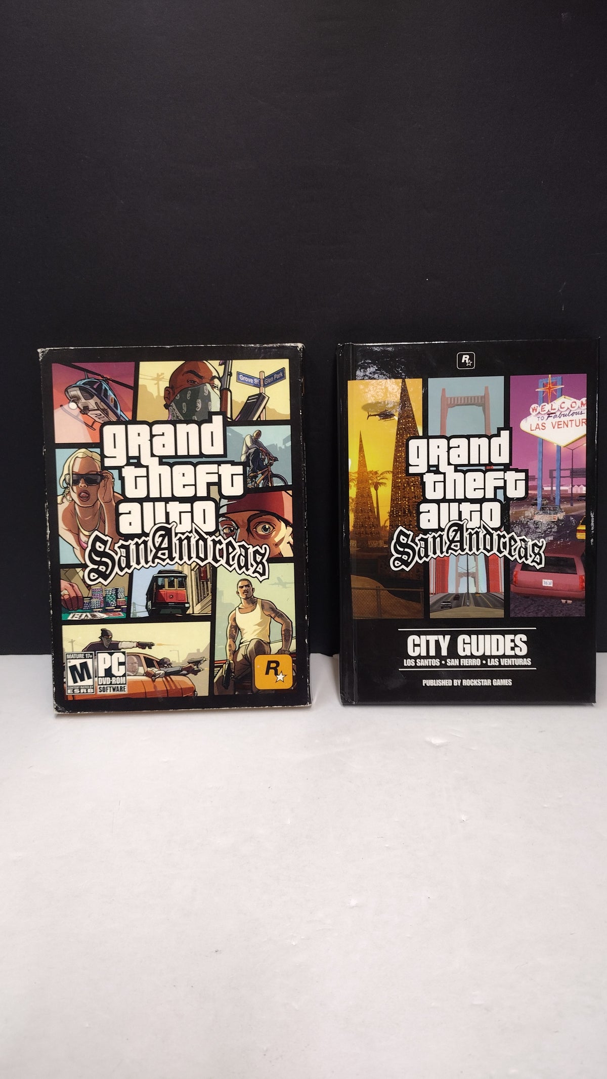 Grand Theft Auto San Andreas City Guides Strategy Book NO CD-ROM