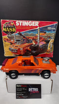 Vintage 1985 Kenner M.A.S.K. Series 1 Stinger Pontiac GTO w/ Original Box & Instructions (Incomplete / Parts Lot)