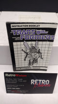 Vintage 1985 Original G1 Transformers Ransack Instruction Booklet