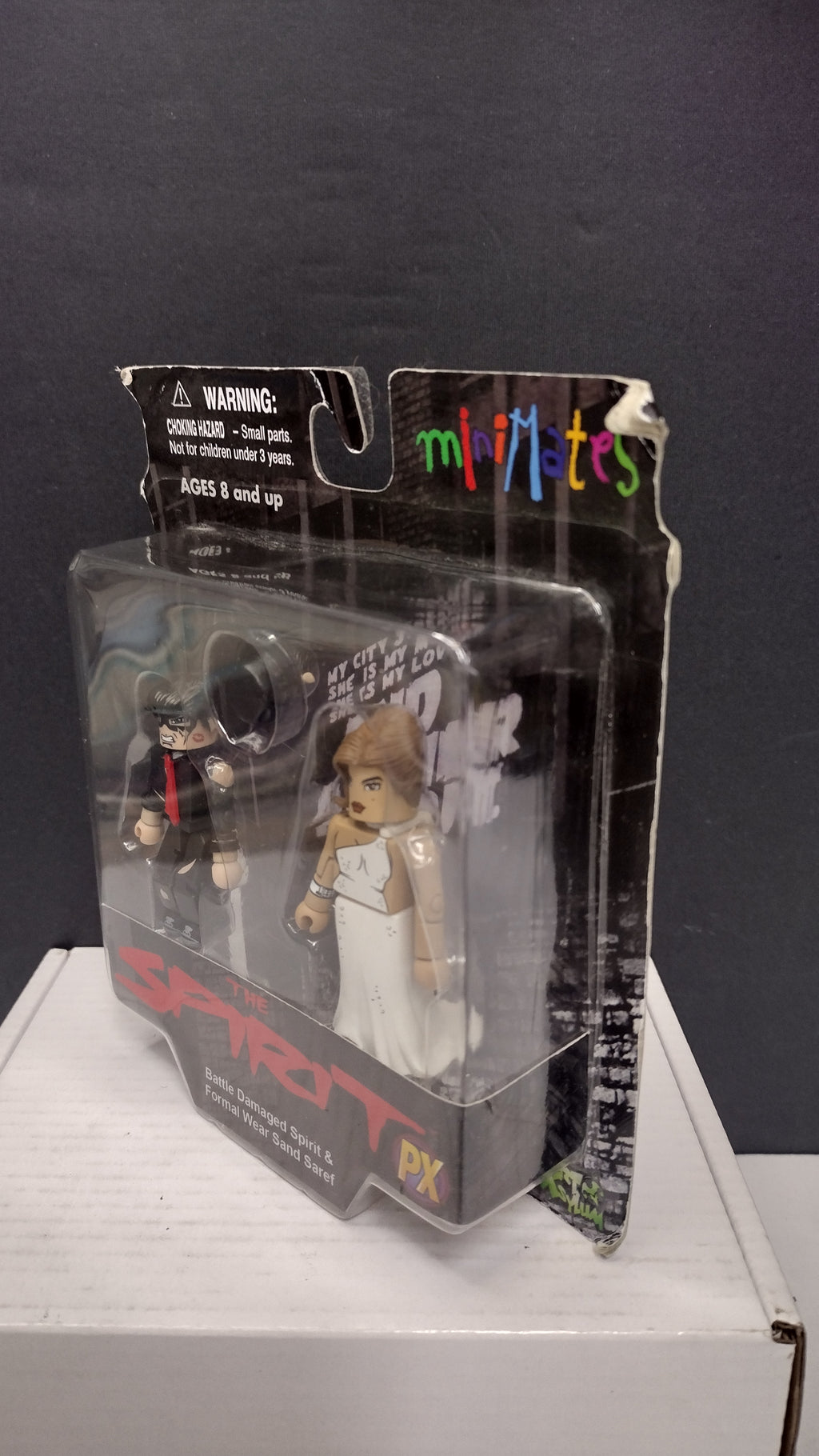 Diamond Select Marvel Minimates Spirit & Sand Saref on Card