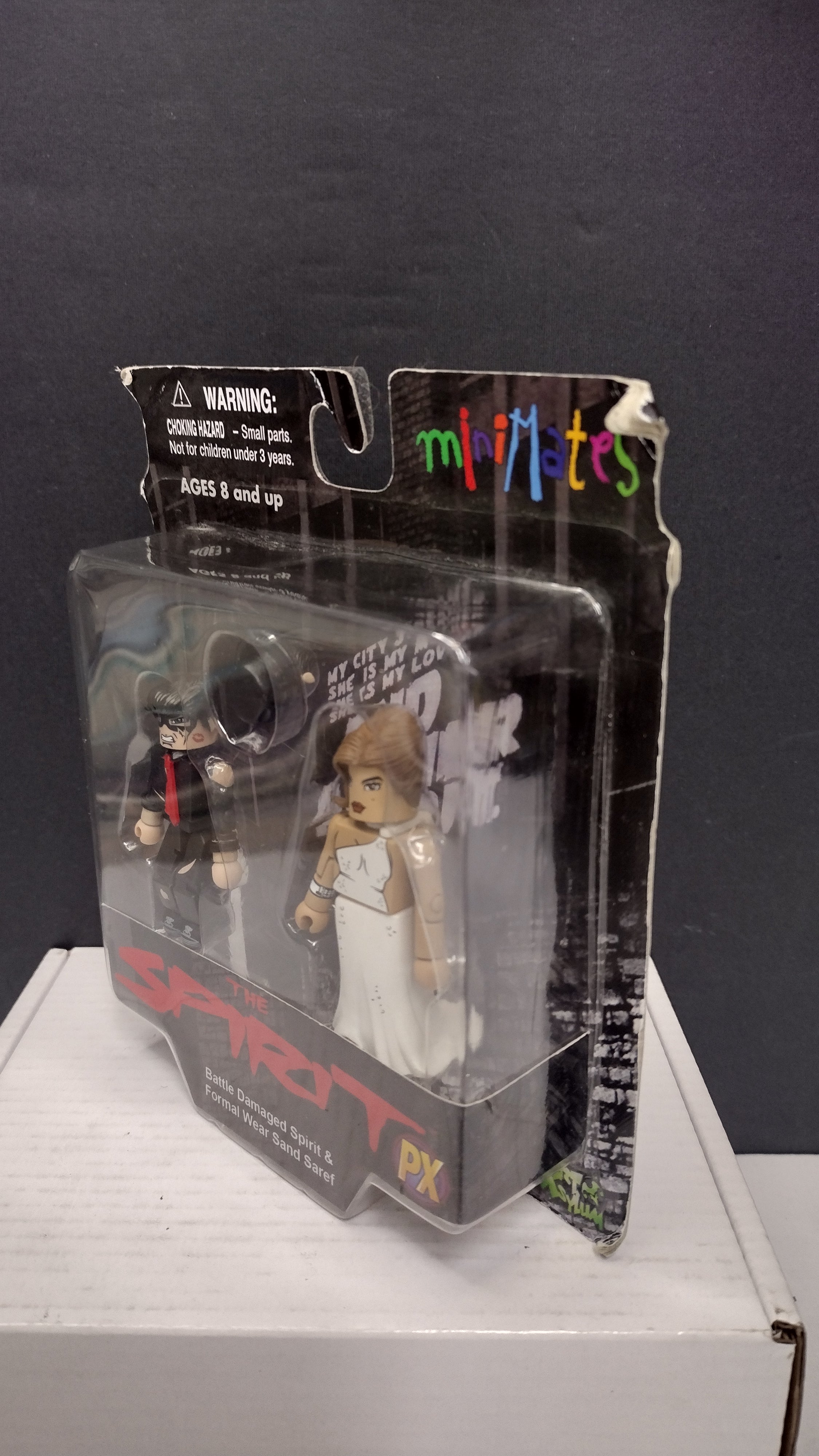 Diamond Select Marvel Minimates Spirit & Sand Saref on Card