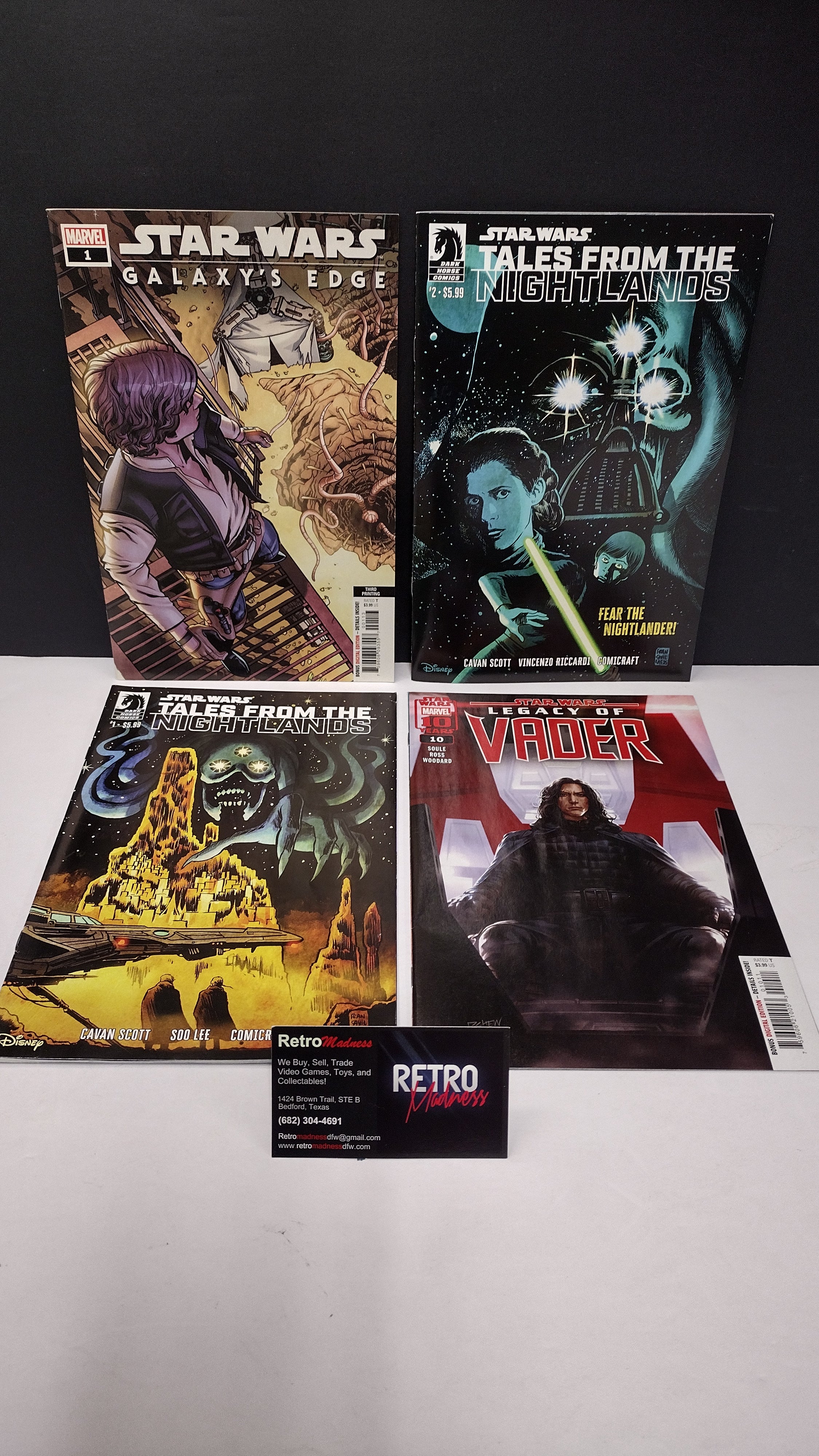Star Wars Modern Era Lot – 4 Book Set - Lot M (Brand New / Unread)