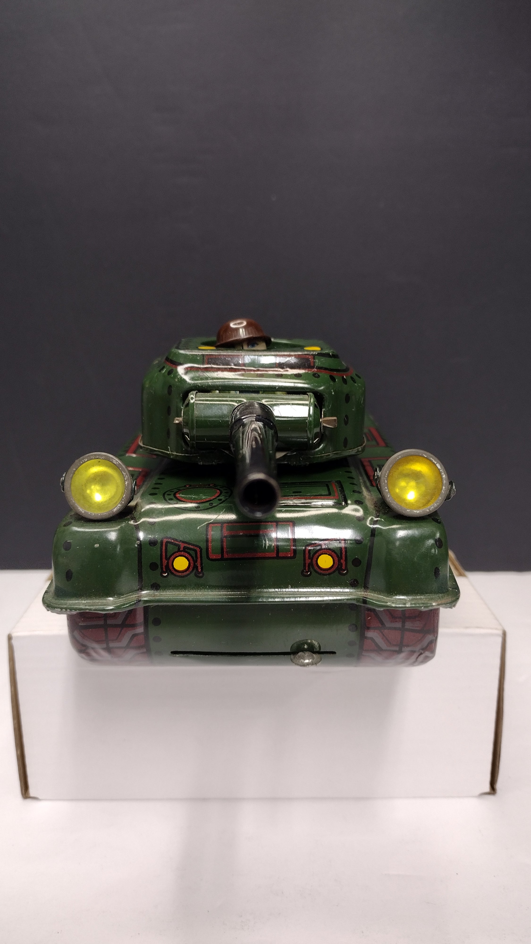 Ultra Rare Cragstan Japan M-35 Military Tank – Vintage 1950s Tin Toy