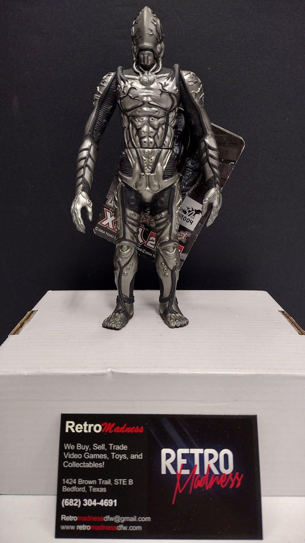 Bandai Movie Monster Series: X-Seijin (Alien X) 6" Vinyl Figure – With Original Tags