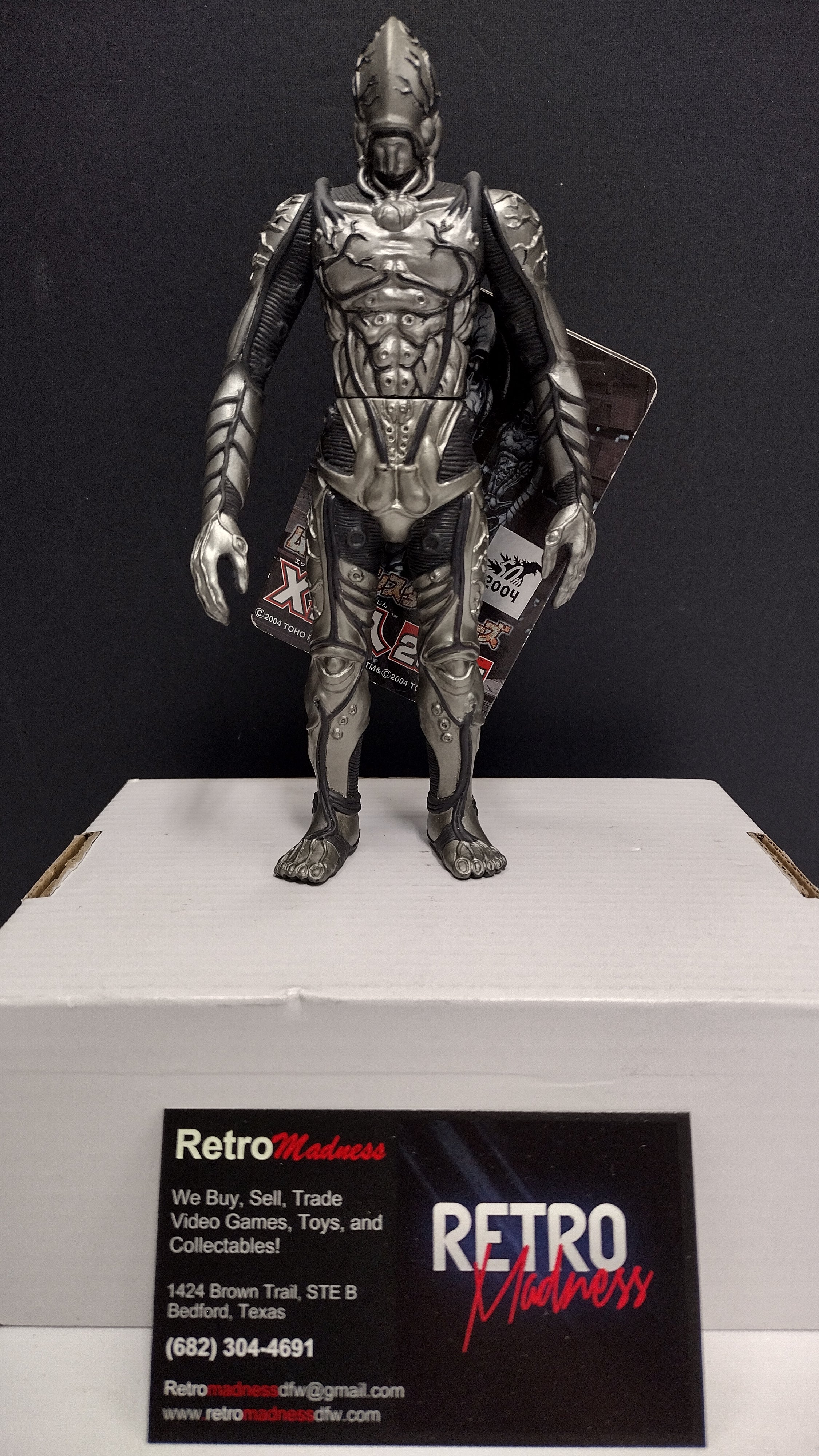 Bandai Movie Monster Series: X-Seijin (Alien X) 6" Vinyl Figure – With Original Tags