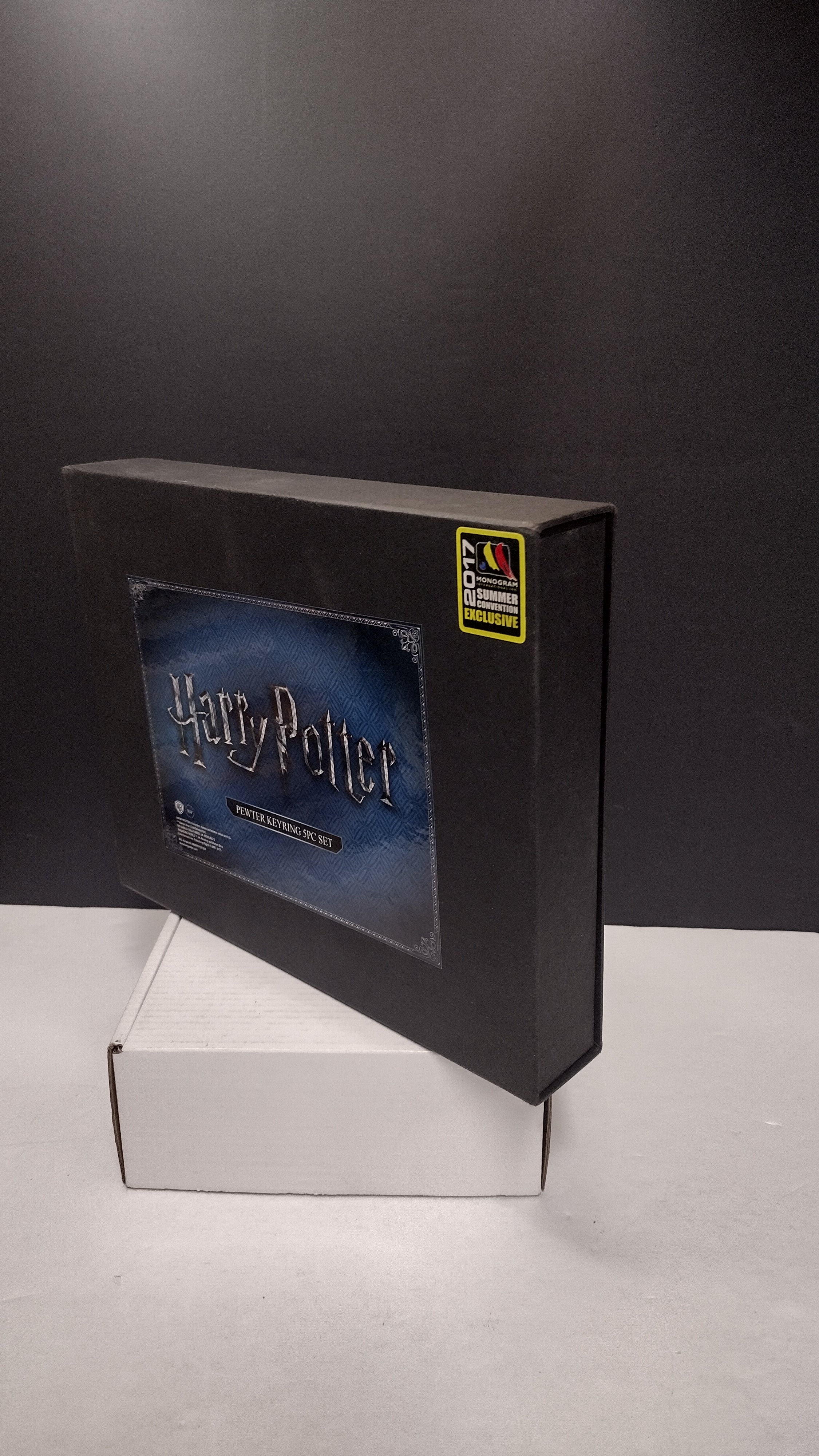 Harry Potter Pewter Key Ring 5 PC Set 2017 Summer Convention Exclusive