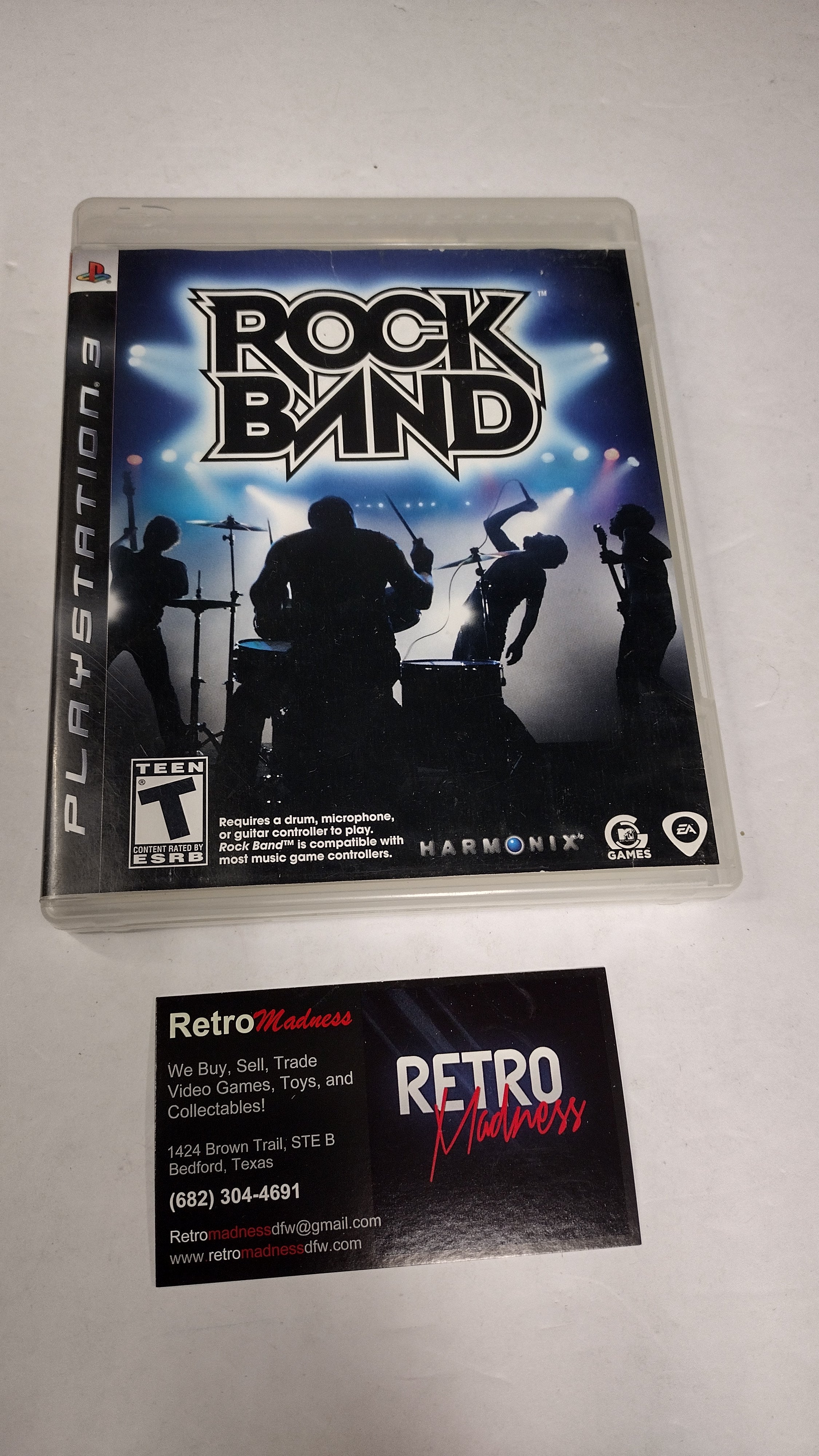 Sony PlayStation 3: Rock Band – (Original Black Label)