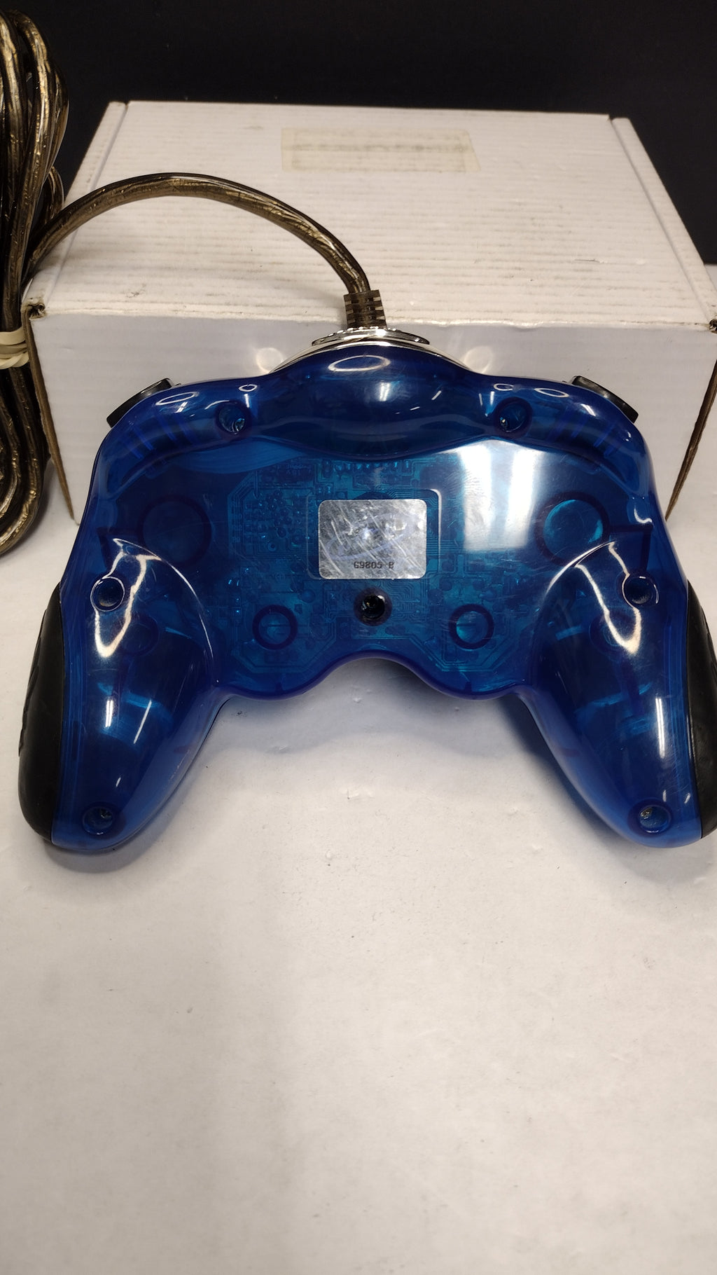 Intec Playstation 2- Star Wars Jedi-(Blue)  Wired Controller- TESTED